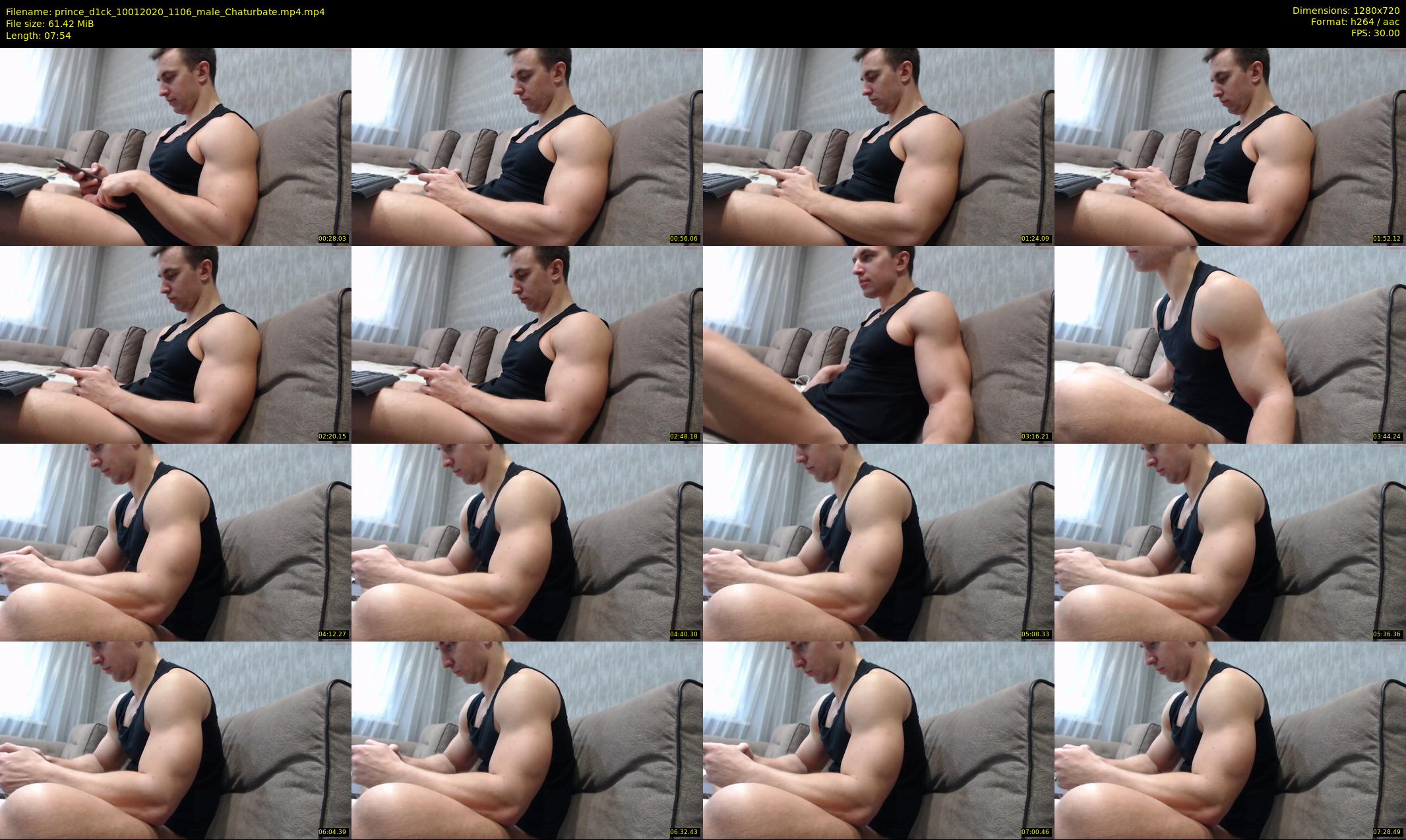 prince_d1ck — 8 minute Chaturbate male cam show recording, 720p, Jan 10, 2020