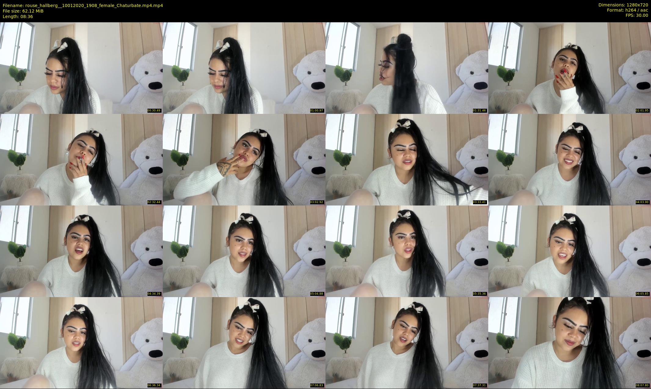 rouse_hallberg_ — 9 minute Chaturbate female cam show recording, 720p, Jan 10, 2020