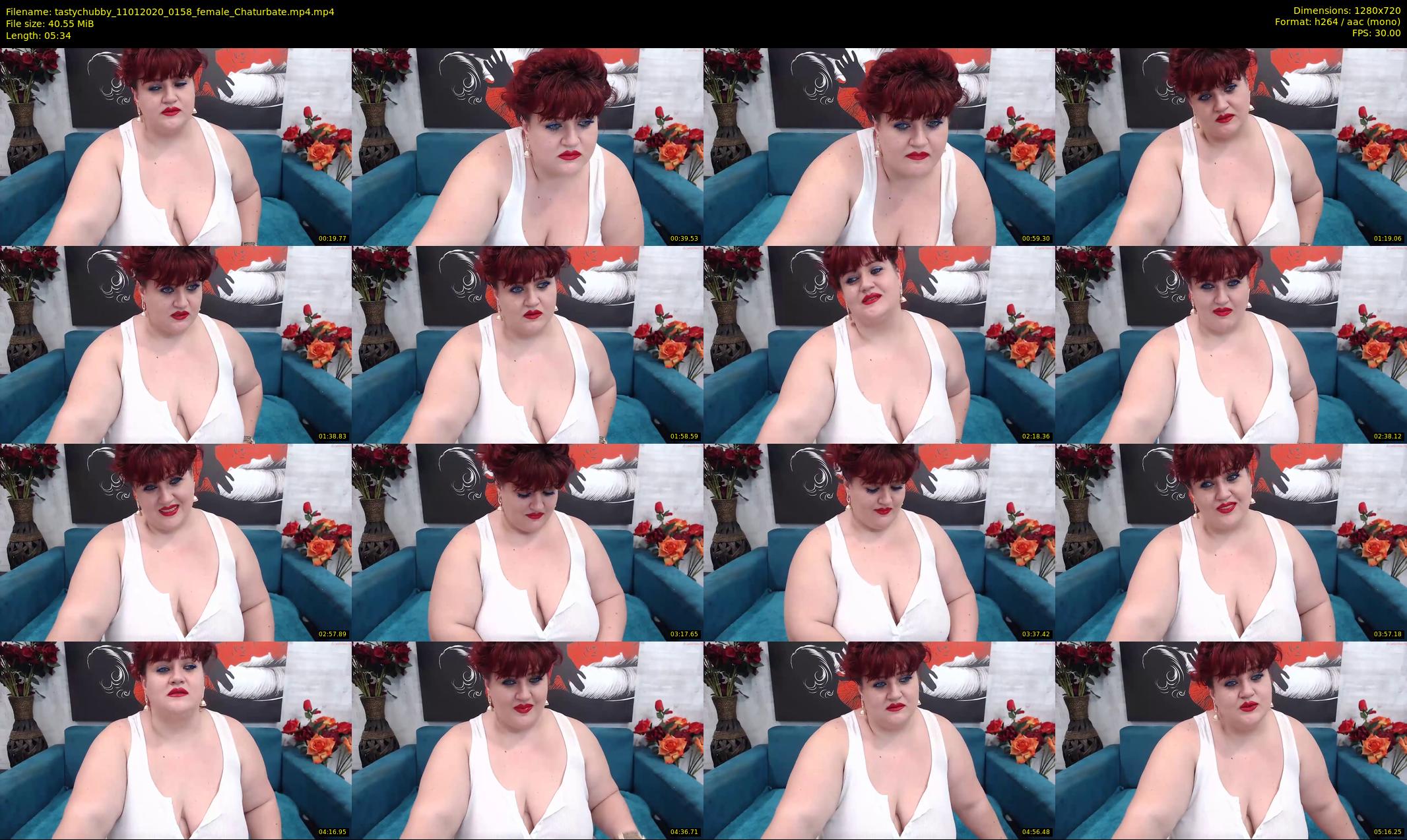 tastychubby — 6 minute Chaturbate female cam show recording, 720p, Jan 11, 2020