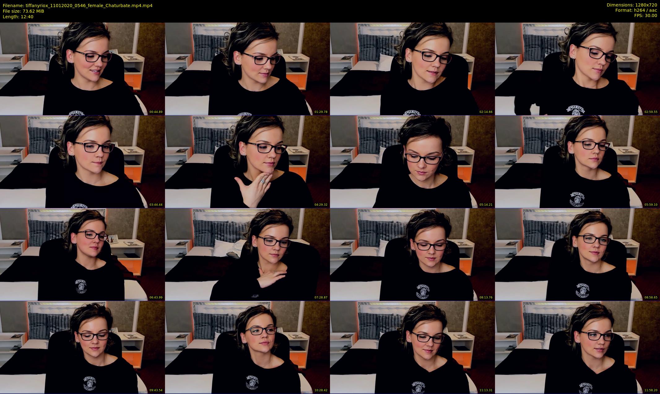 tiffanyriox — 13 minute Chaturbate female cam show recording, 720p, Jan 11, 2020