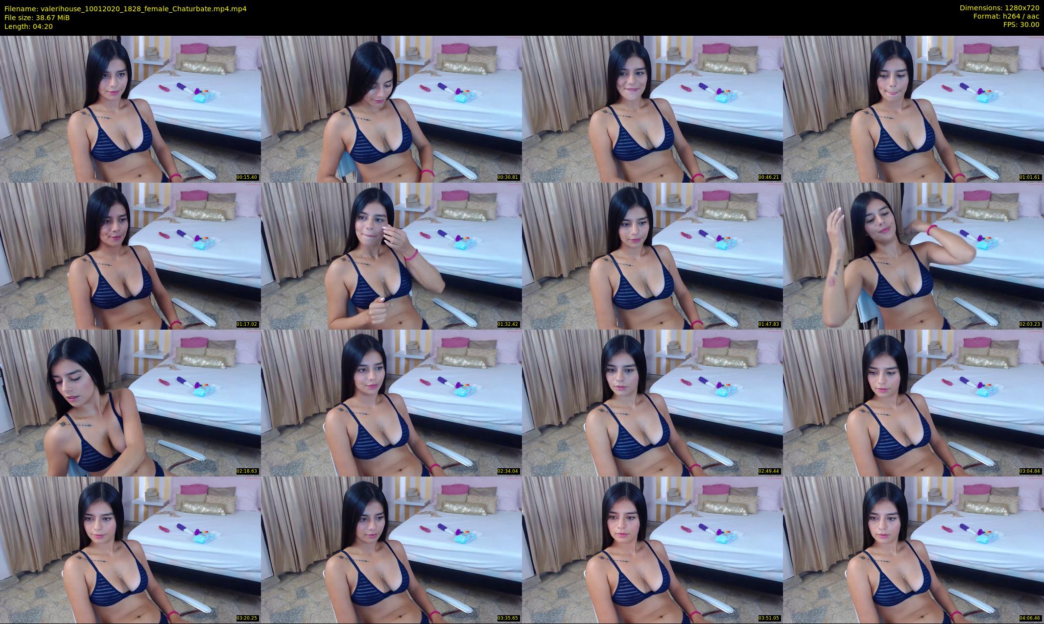 valerihouse — 5 minute Chaturbate female cam show recording, 720p, Jan 10, 2020