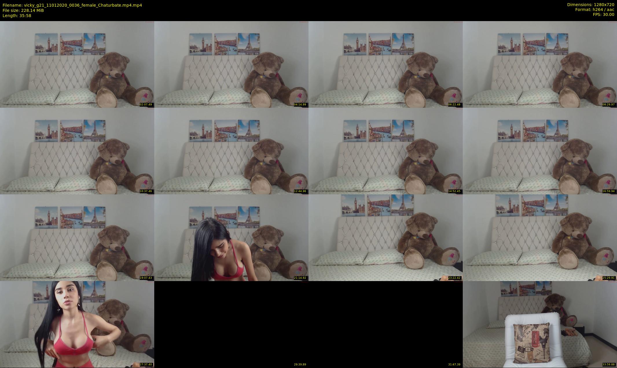 vicky_g21 — 36 minute Chaturbate female cam show recording, 720p, Jan 11, 2020