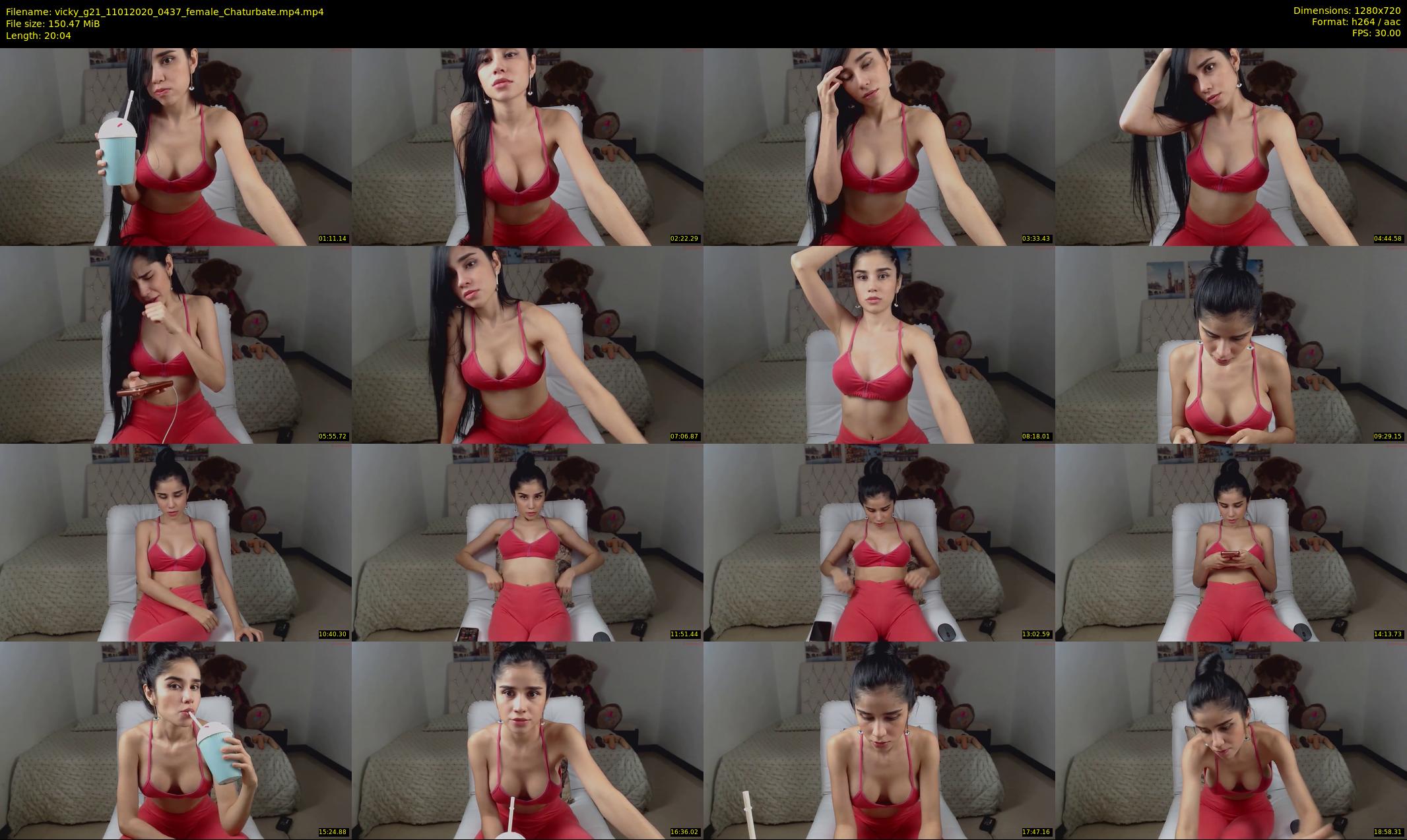 vicky_g21 — 21 minute Chaturbate female cam show recording, 720p, Jan 11, 2020