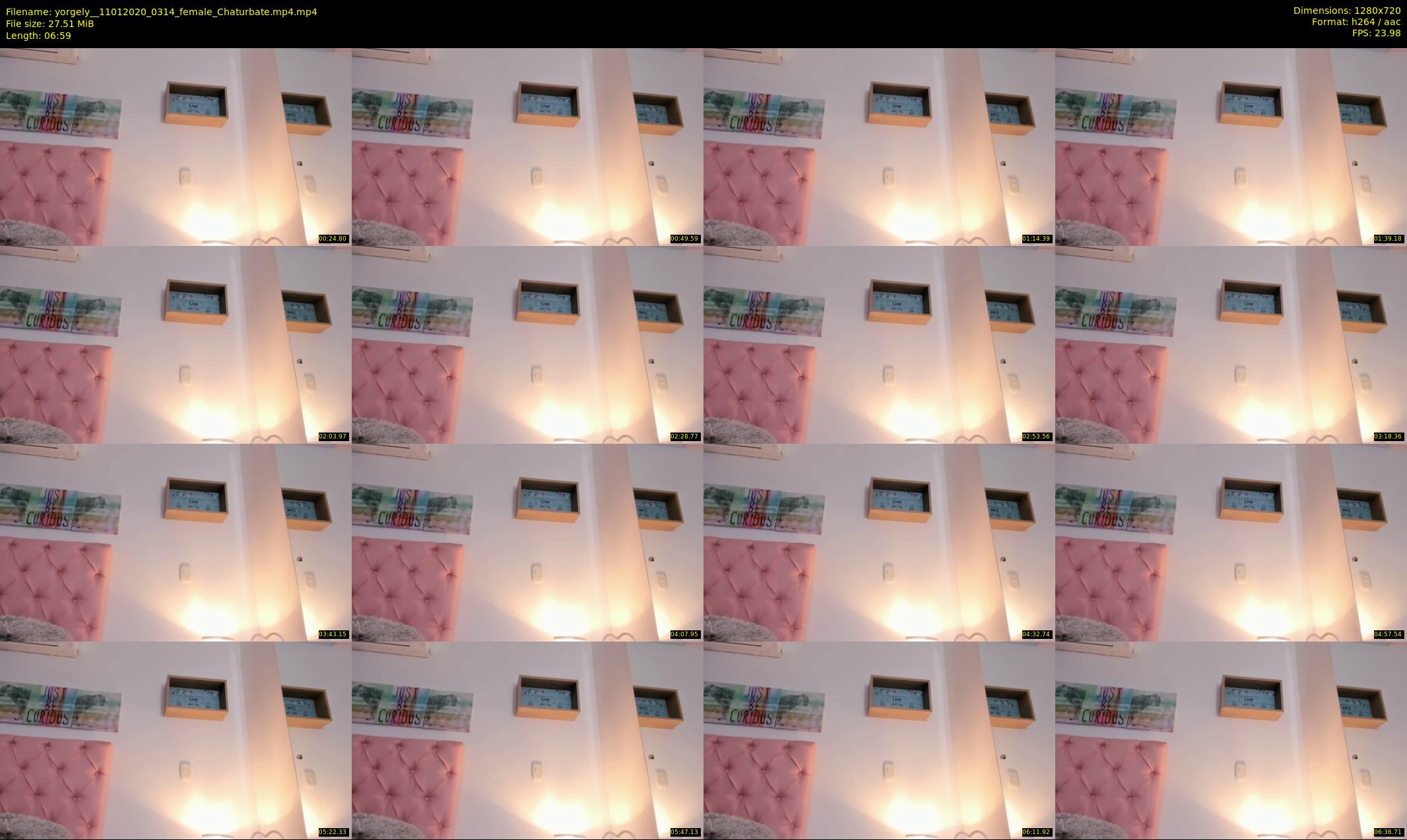 yorgely_ — 7 minute Chaturbate female cam show recording, 720p, Jan 11, 2020