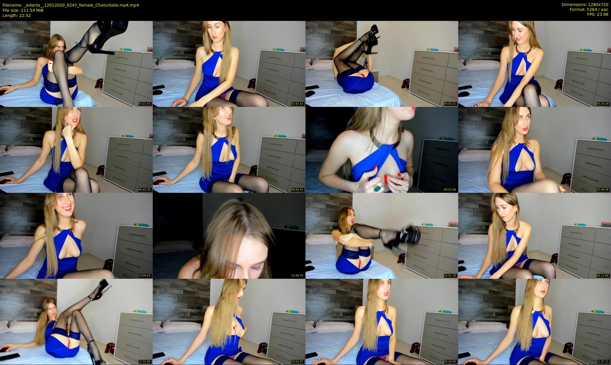 _astarta_ — 23 minute Chaturbate female cam show recording, 720p, Jan 12, 2020