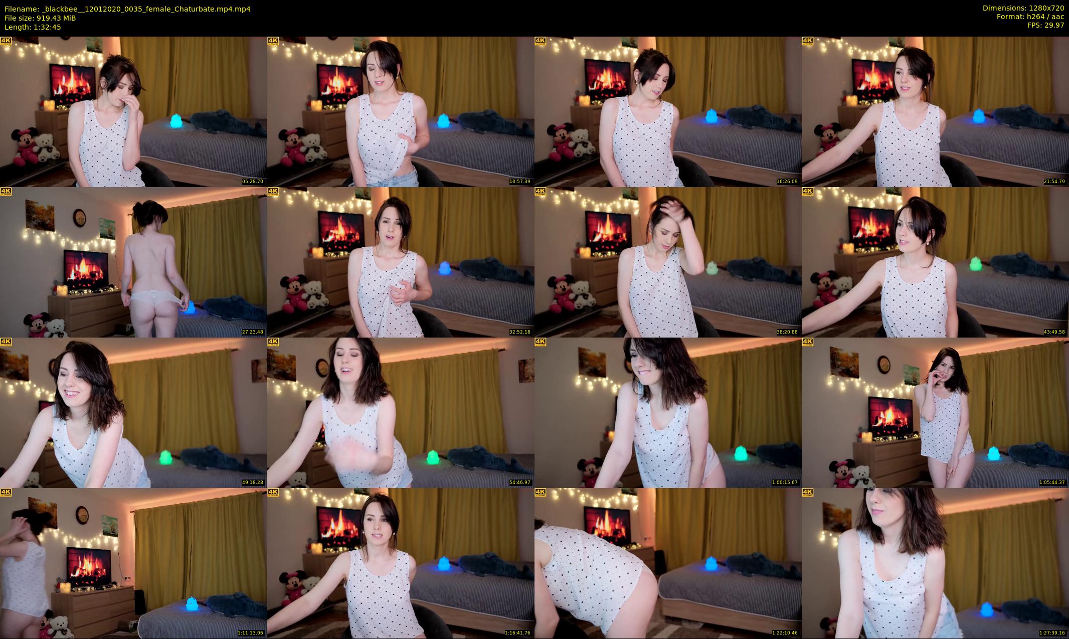 _blackbee_ — 93 minute Chaturbate female cam show recording, 720p, Jan 12, 2020