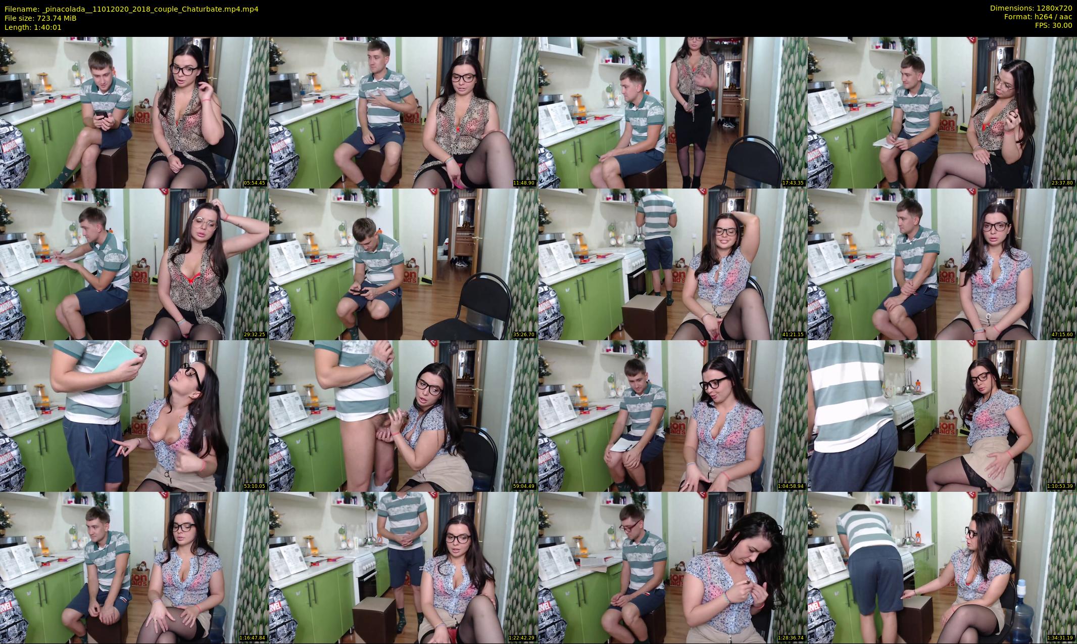 _pinacolada_ — 101 minute Chaturbate couple cam show recording, 720p, Jan 11, 2020