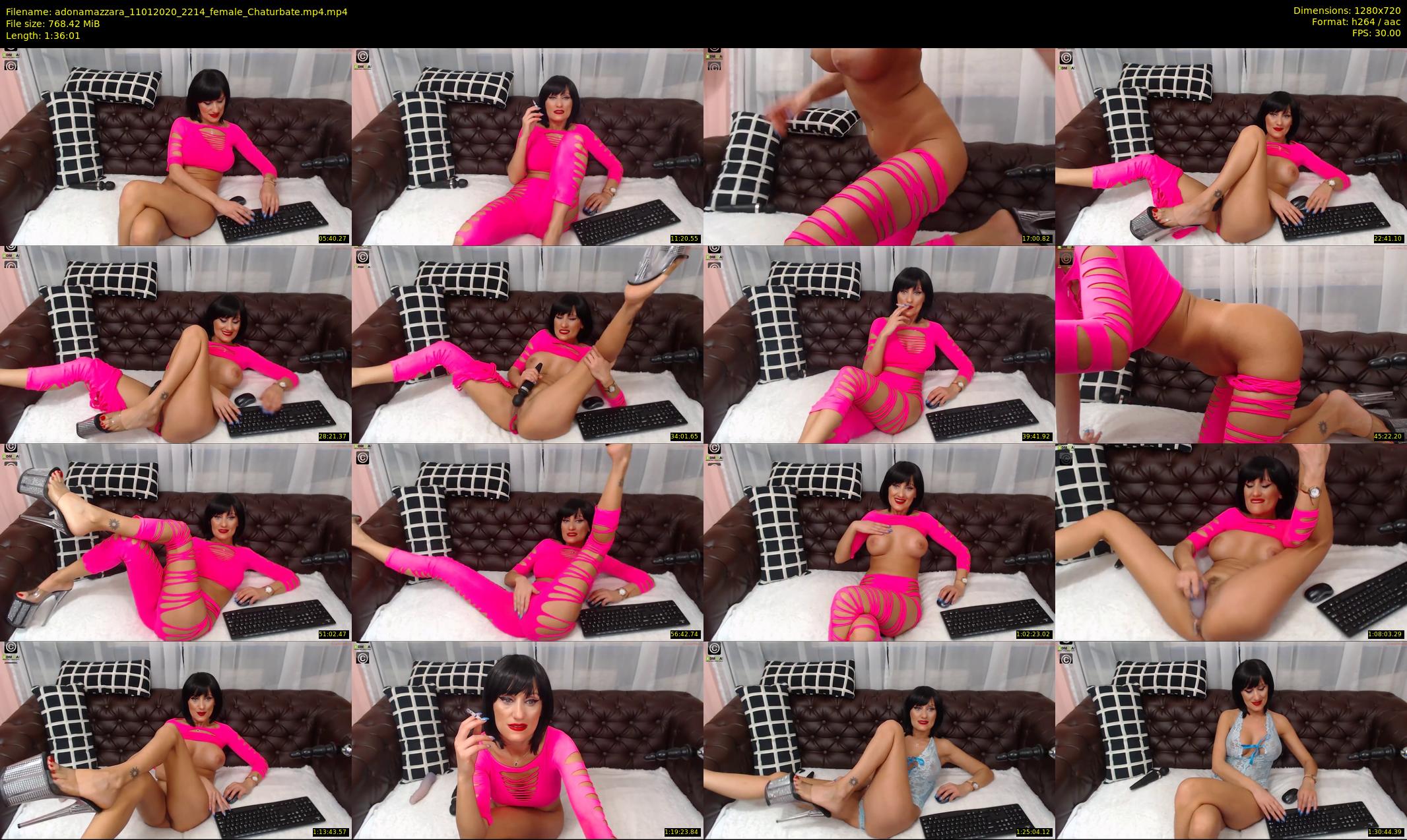 adonamazzara — 97 minute Chaturbate female cam show recording, 720p, Jan 11, 2020