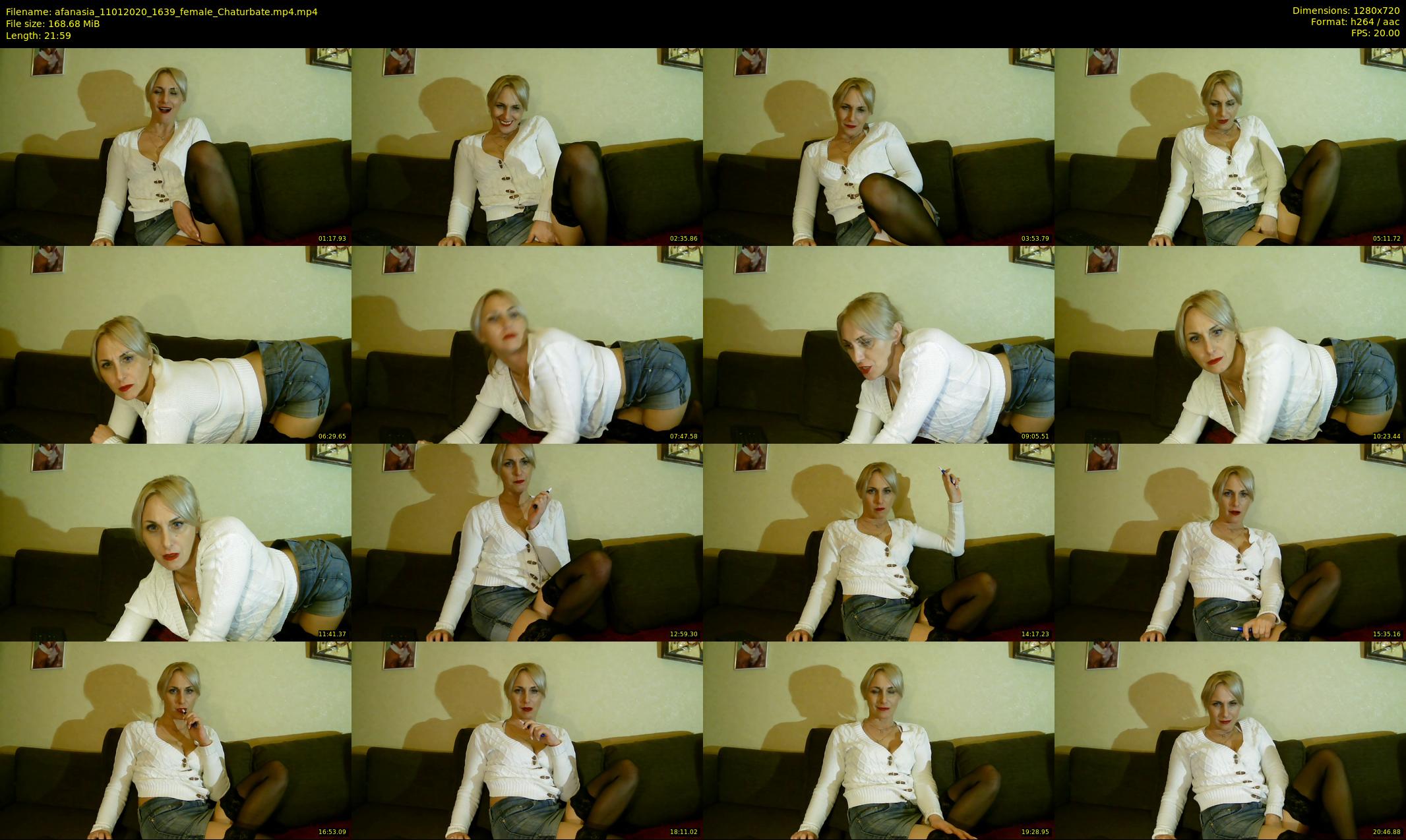 afanasia — 22 minute Chaturbate female cam show recording, 720p, Jan 11, 2020