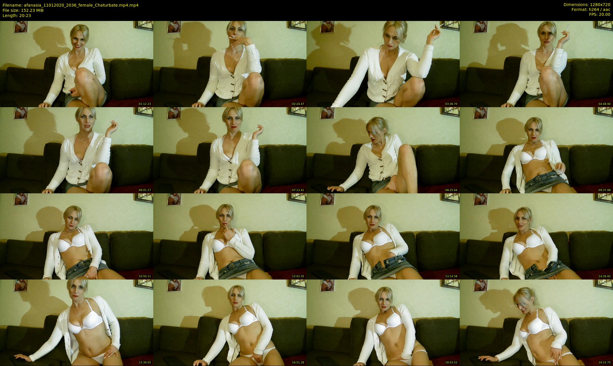 afanasia — 21 minute Chaturbate female cam show recording, 720p, Jan 11, 2020