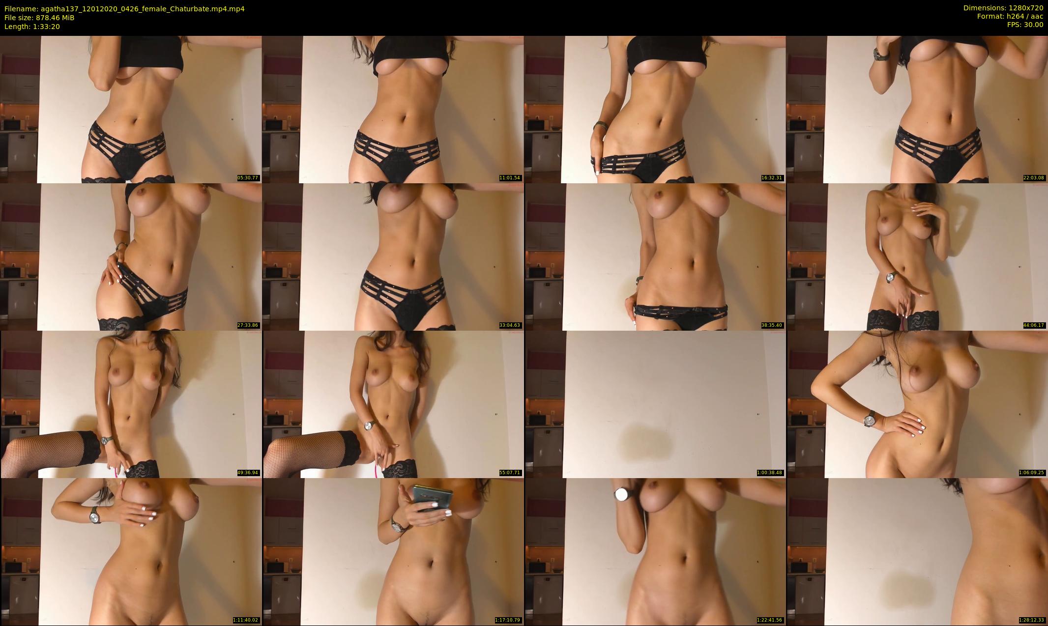 agatha137 — 94 minute Chaturbate female cam show recording, 720p, Jan 12, 2020