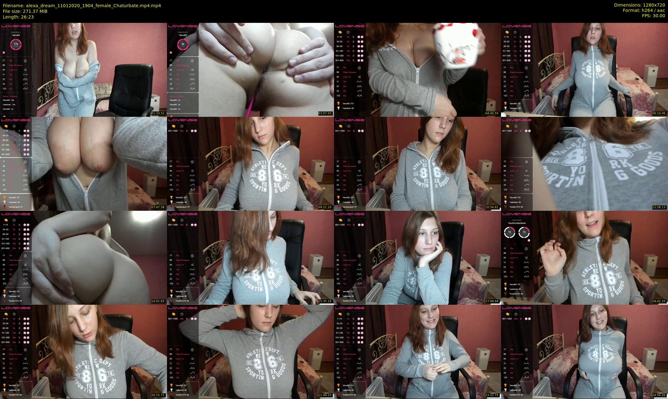 alexa_dream — 27 minute Chaturbate female cam show recording, 720p, Jan 11, 2020