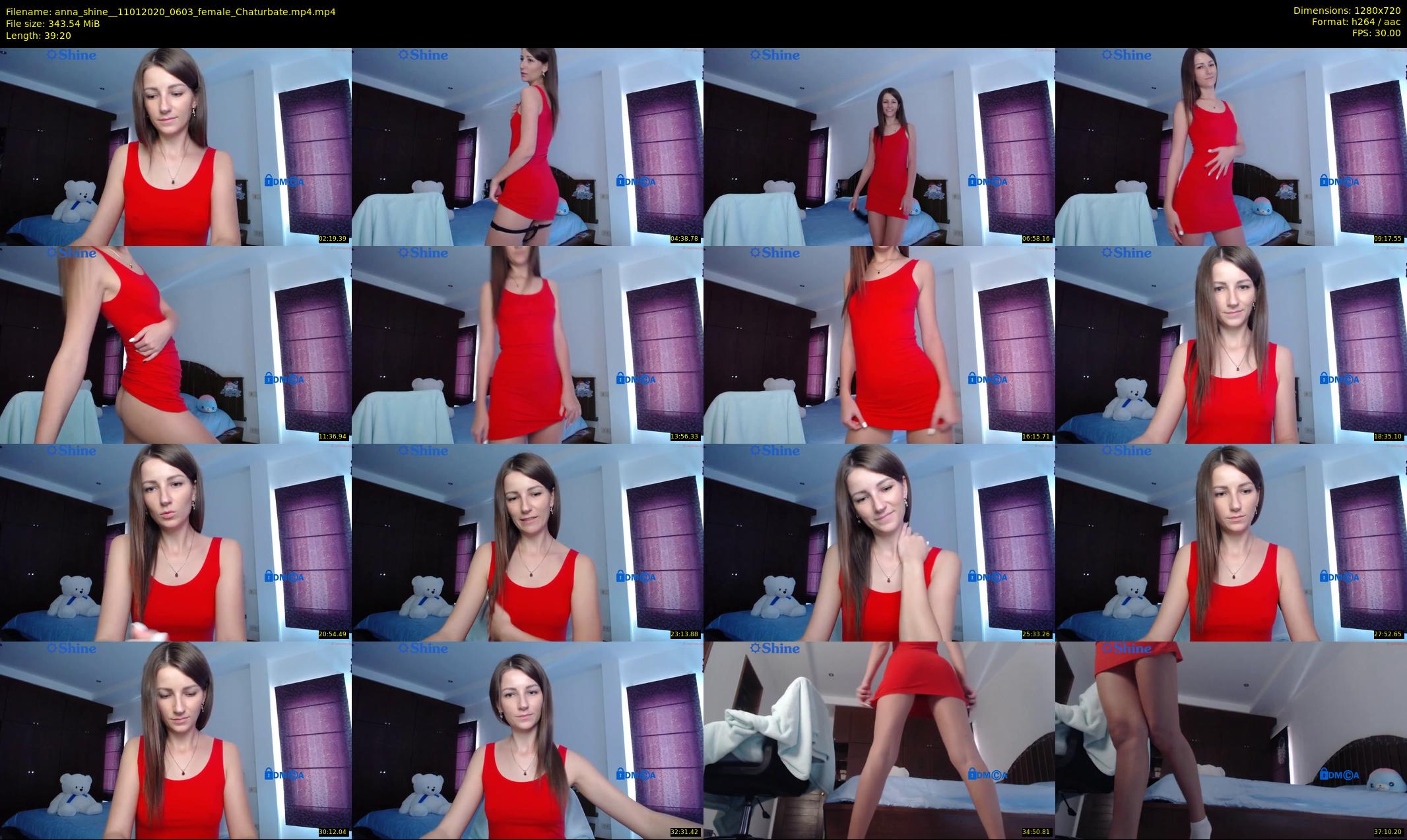 anna_shine_ — 40 minute Chaturbate female cam show recording, 720p, Jan 11, 2020