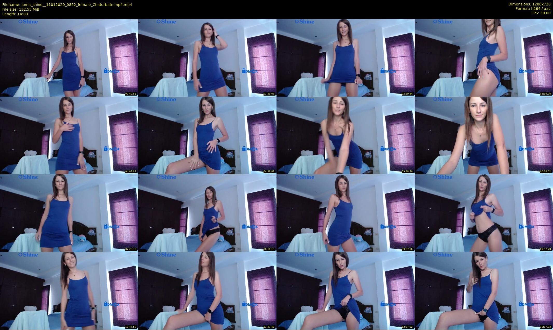 anna_shine_ — 15 minute Chaturbate female cam show recording, 720p, Jan 11, 2020