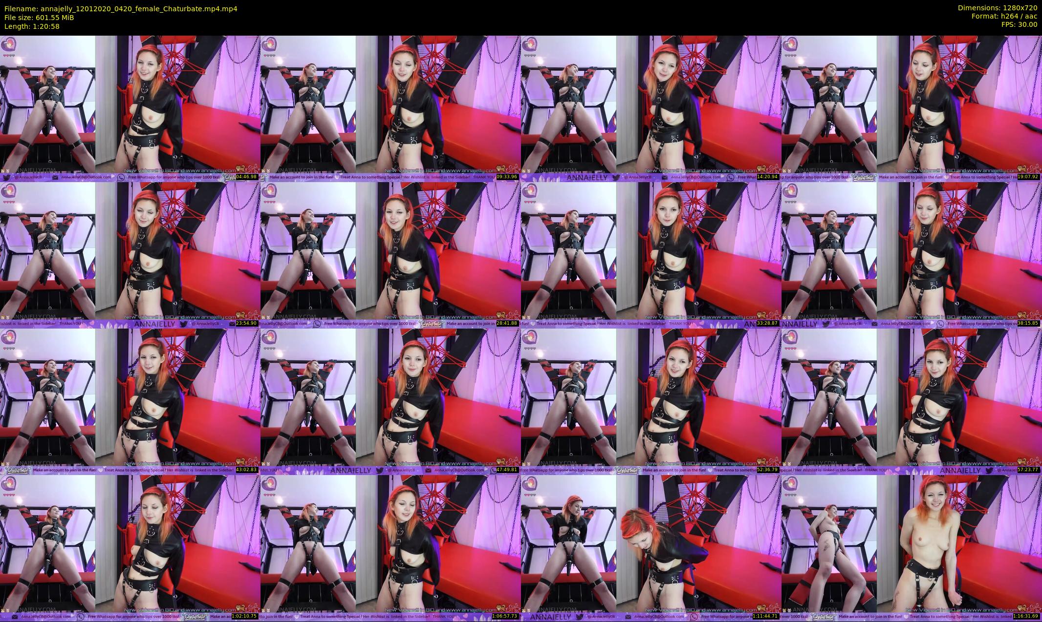 annajelly — 81 minute Chaturbate couple cam show recording, 720p, Jan 12, 2020