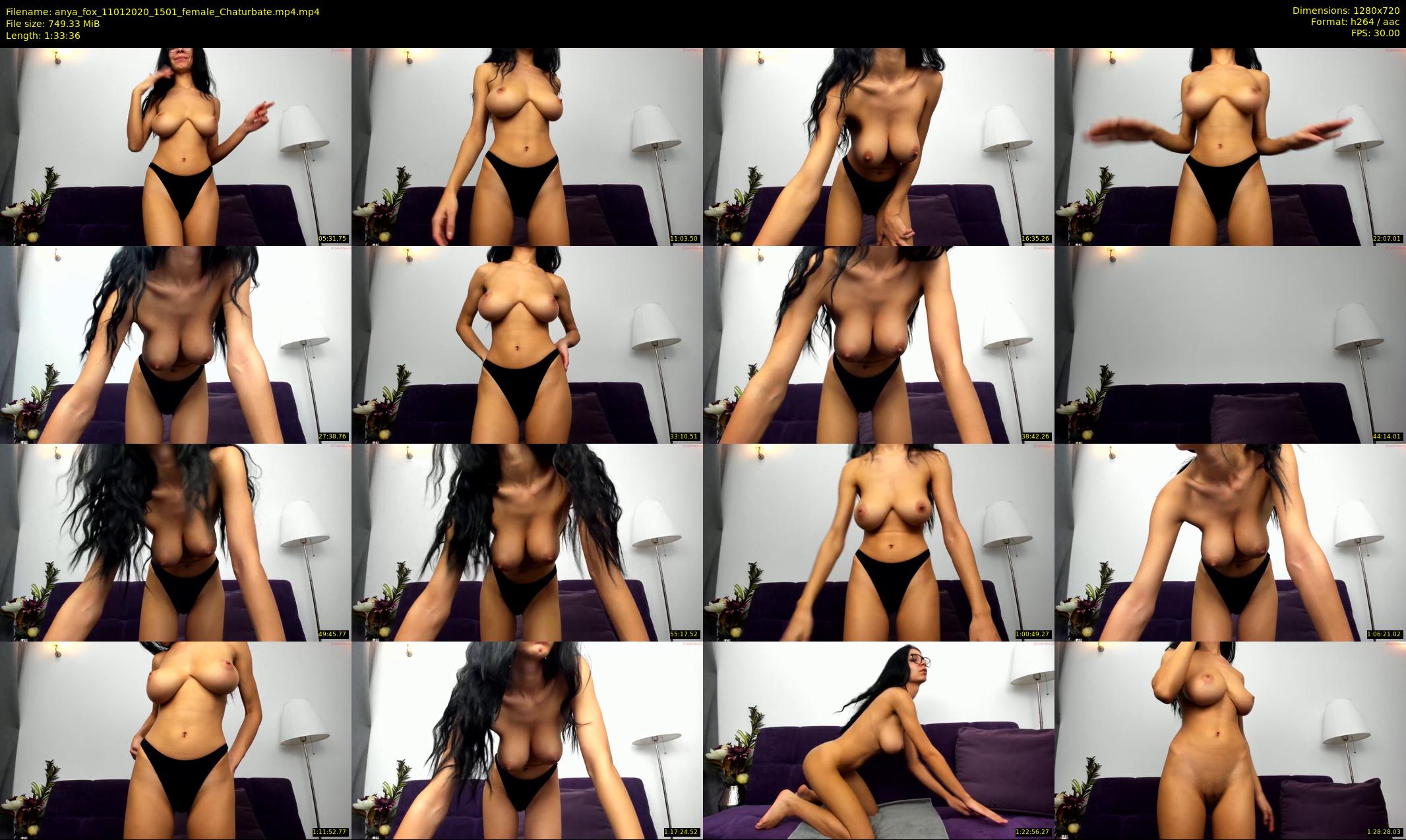 anya_fox — 94 minute Chaturbate female cam show recording, 720p, Jan 11, 2020