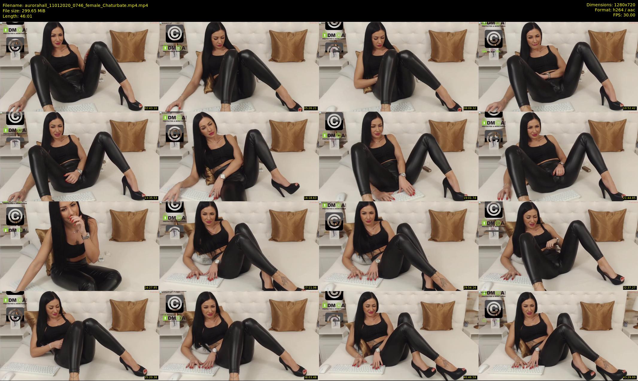 aurorahall — 47 minute Chaturbate female cam show recording, 720p, Jan 11, 2020