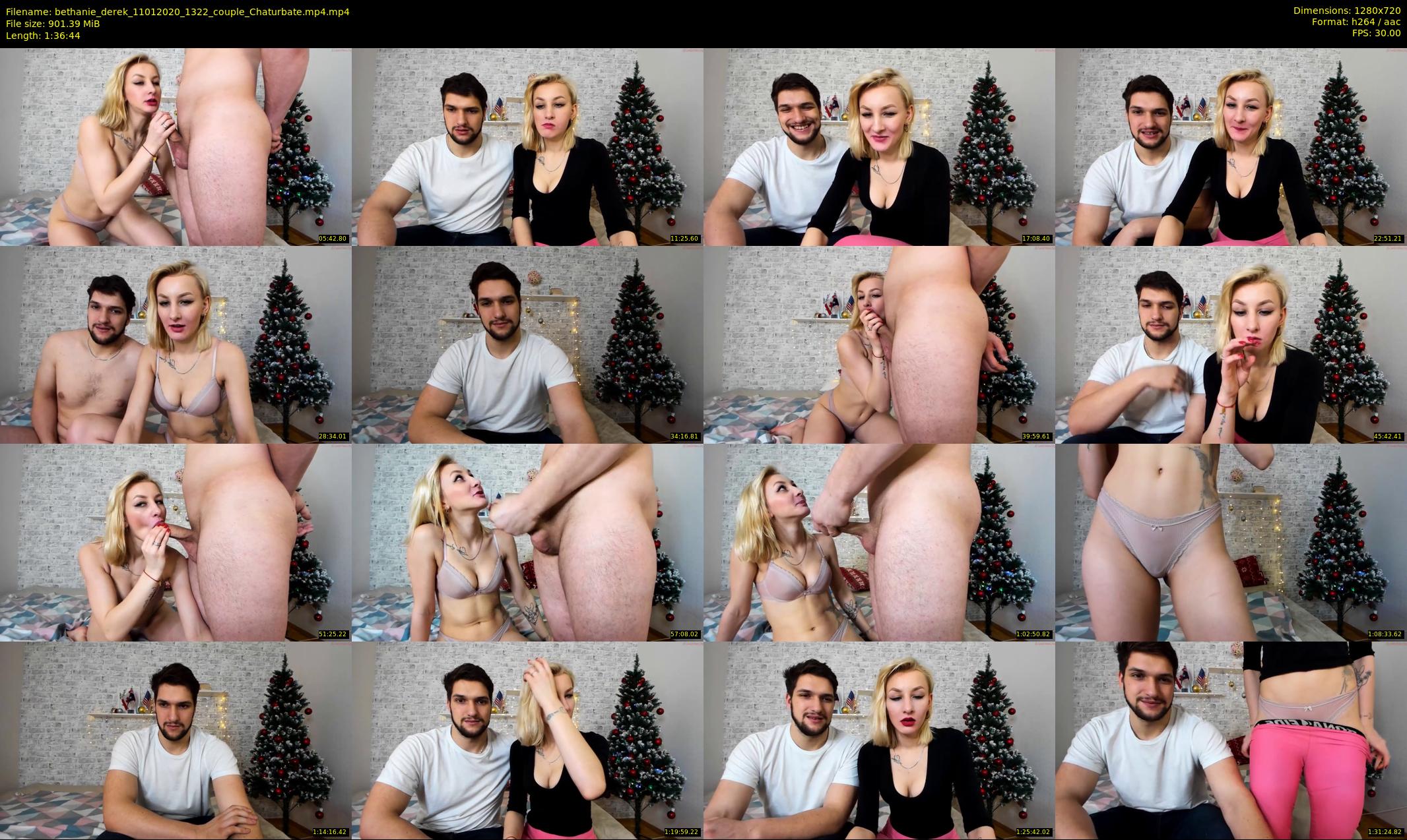 bethanie_derek — 97 minute Chaturbate couple cam show recording, 720p, Jan 11, 2020