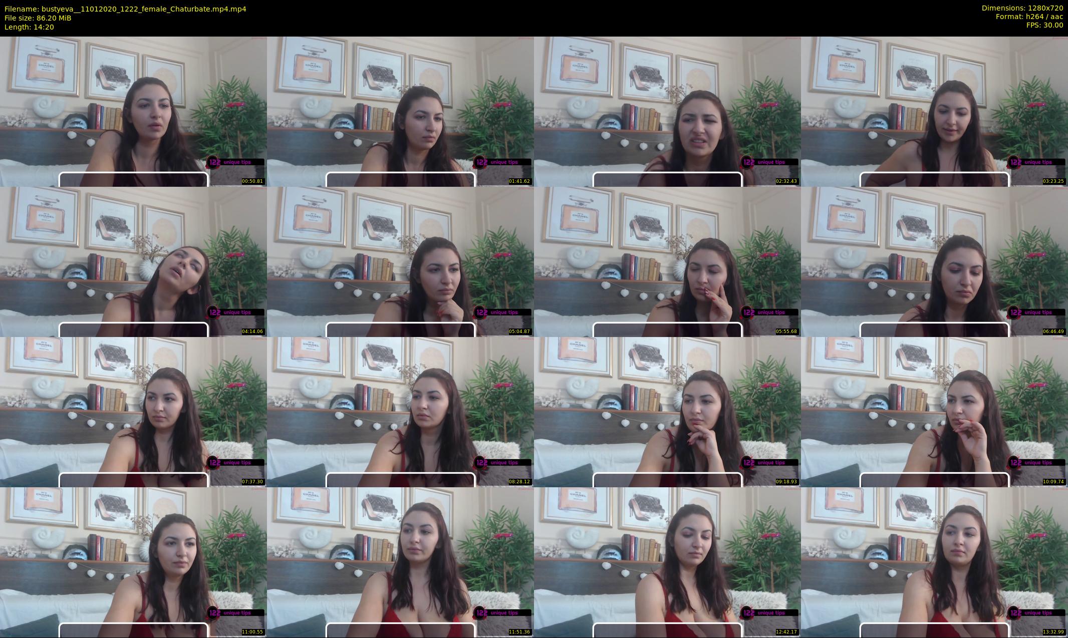 bustyeva_ — 15 minute Chaturbate female cam show recording, 720p, Jan 11, 2020