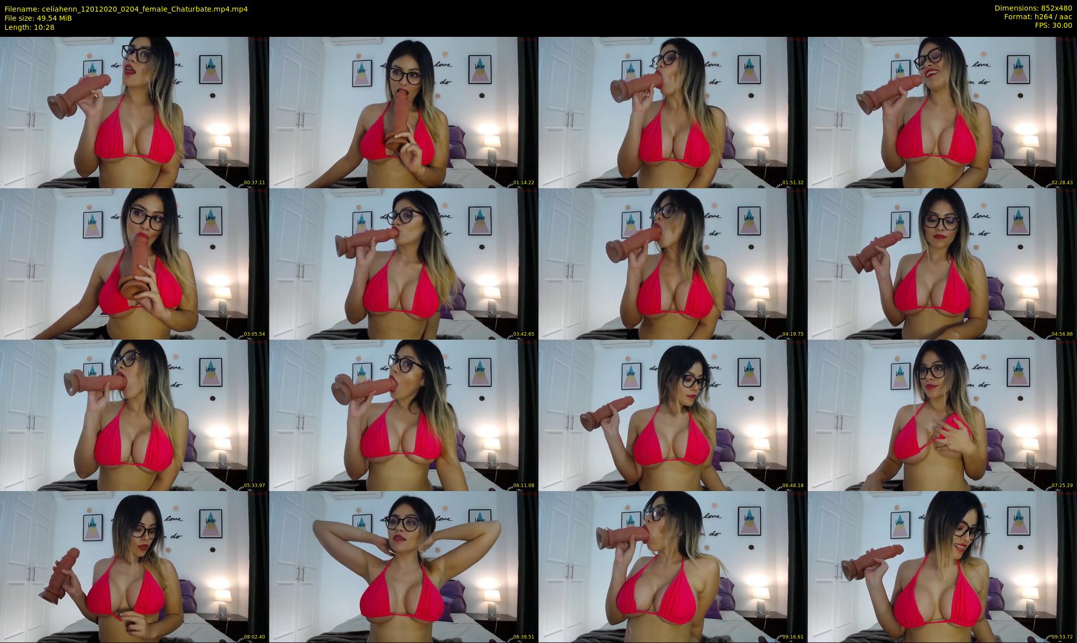 celiahenn — 11 minute Chaturbate female cam show recording, 480p, Jan 12, 2020