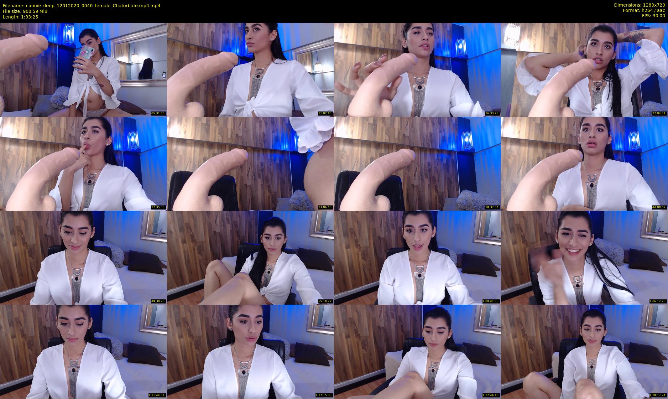 connie_deep — 94 minute Chaturbate female cam show recording, 720p, Jan 12, 2020