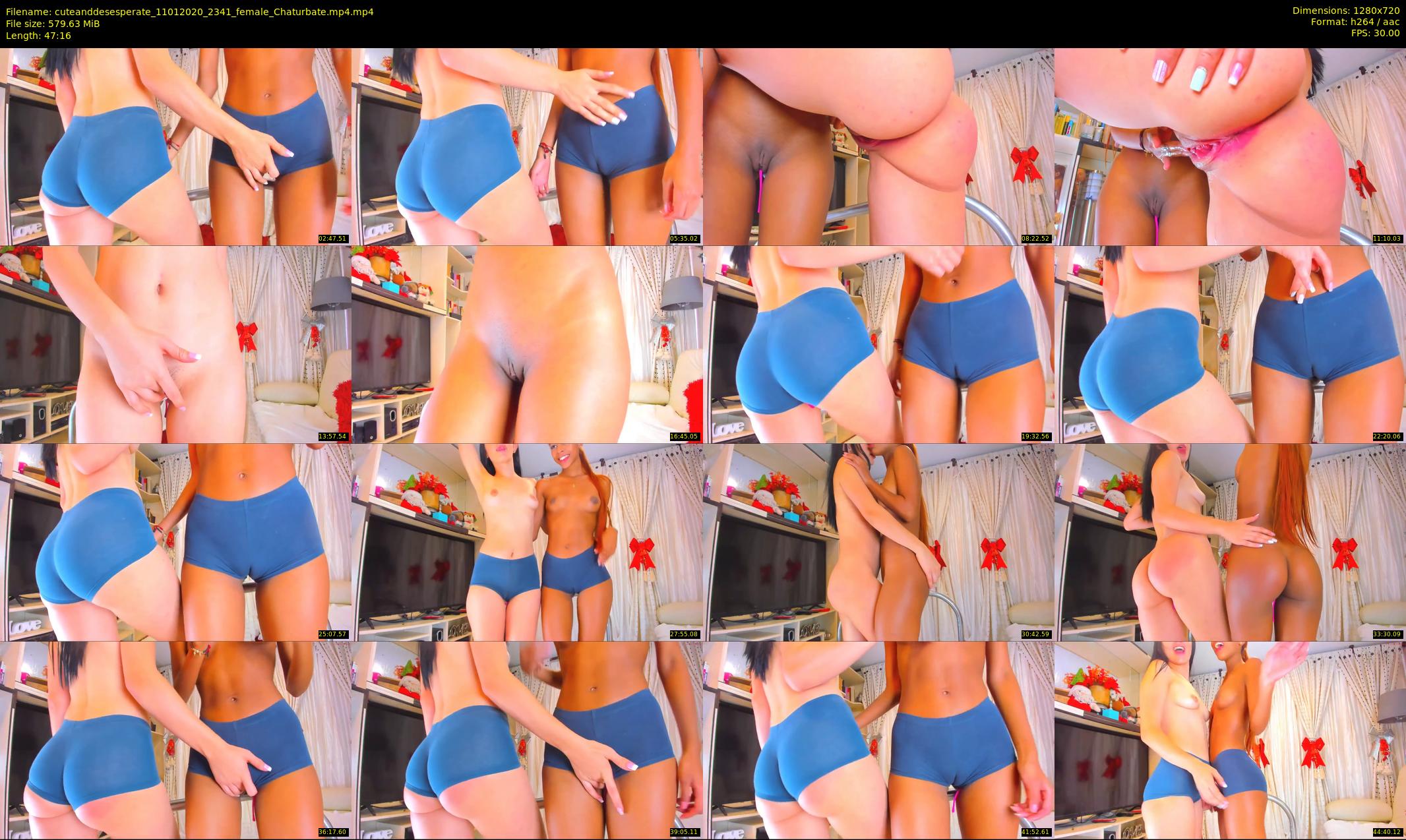 cuteanddesesperate — 48 minute Chaturbate female cam show recording, 720p, Jan 11, 2020