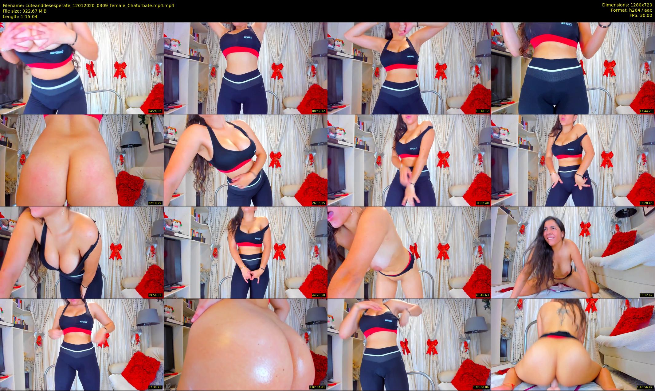 cuteanddesesperate — 76 minute Chaturbate female cam show recording, 720p, Jan 12, 2020