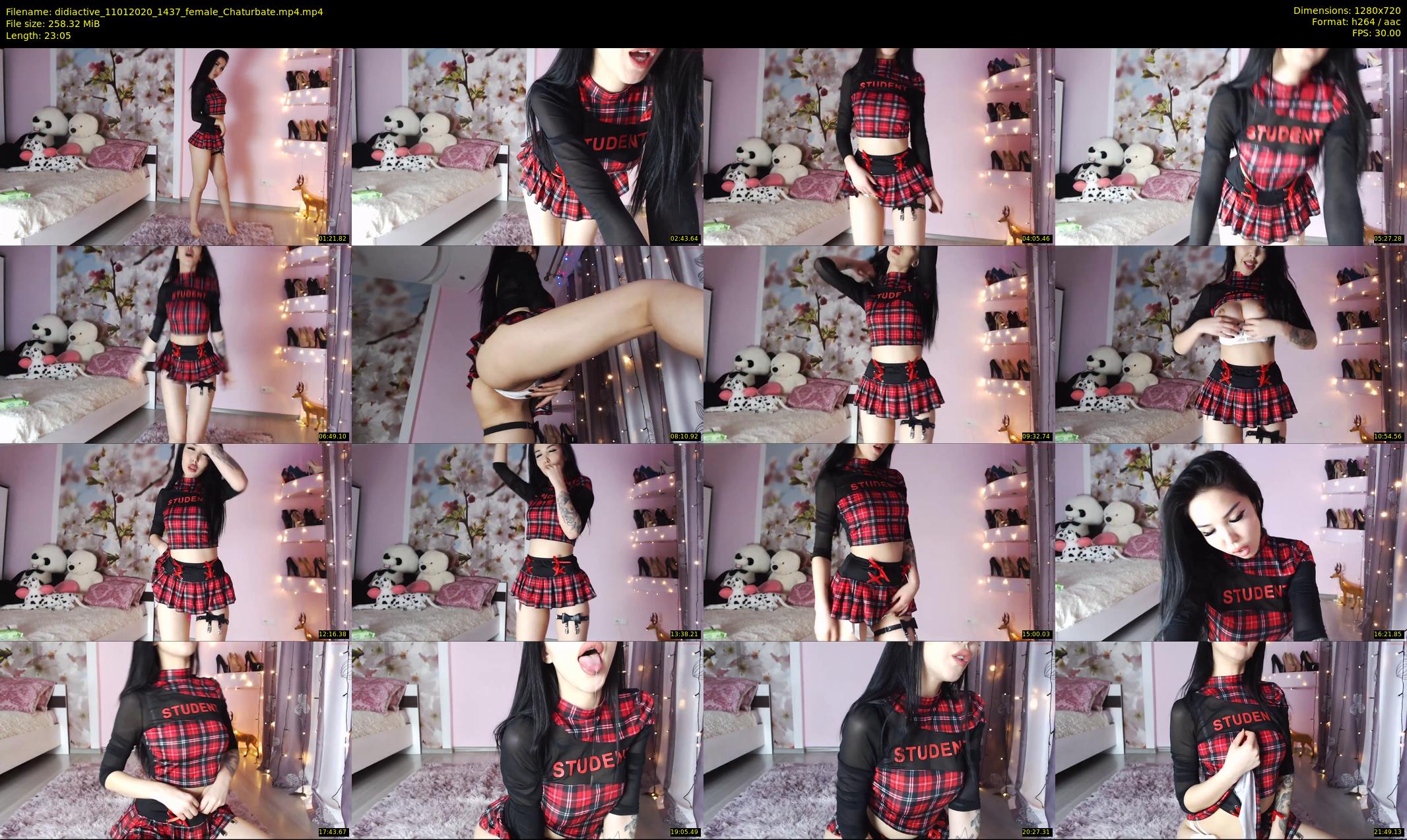 didiactive — 24 minute Chaturbate female cam show recording, 720p, Jan 11, 2020