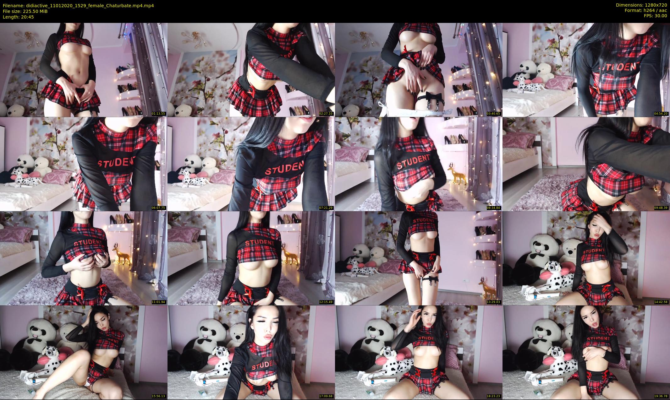didiactive — 21 minute Chaturbate female cam show recording, 720p, Jan 11, 2020