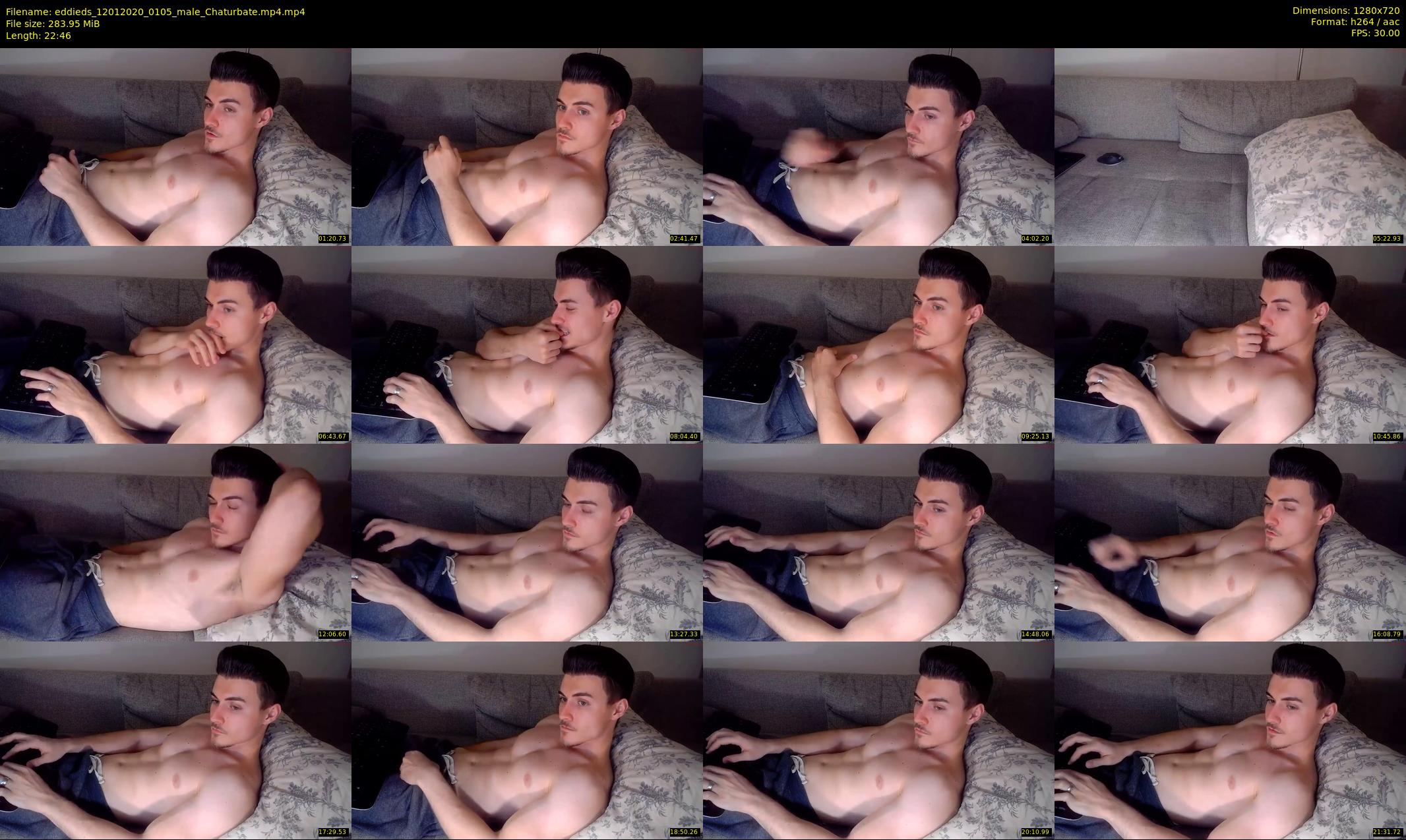 eddieds — 23 minute Chaturbate male cam show recording, 720p, Jan 12, 2020