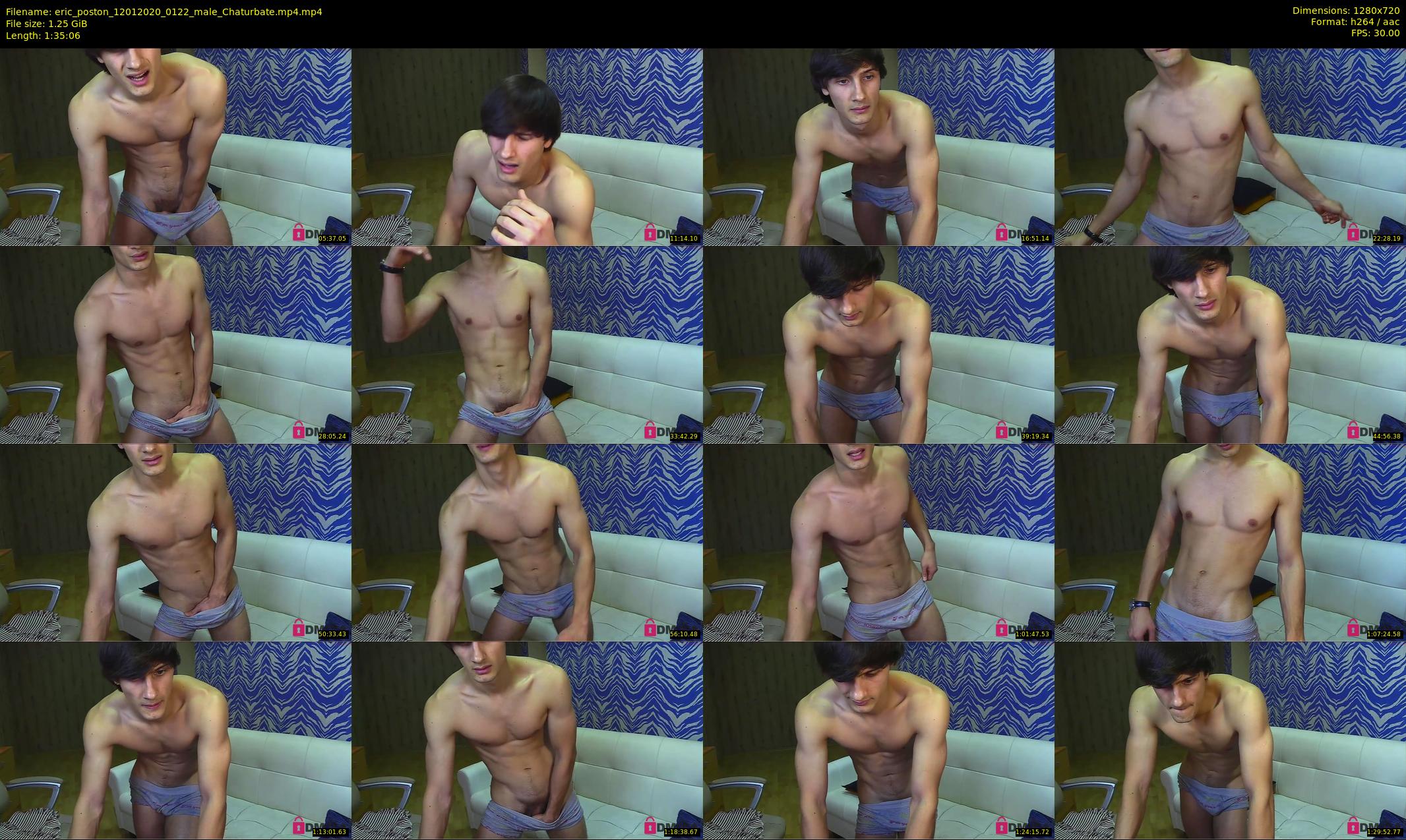 eric_poston — 96 minute Chaturbate male cam show recording, 720p, Jan 12, 2020