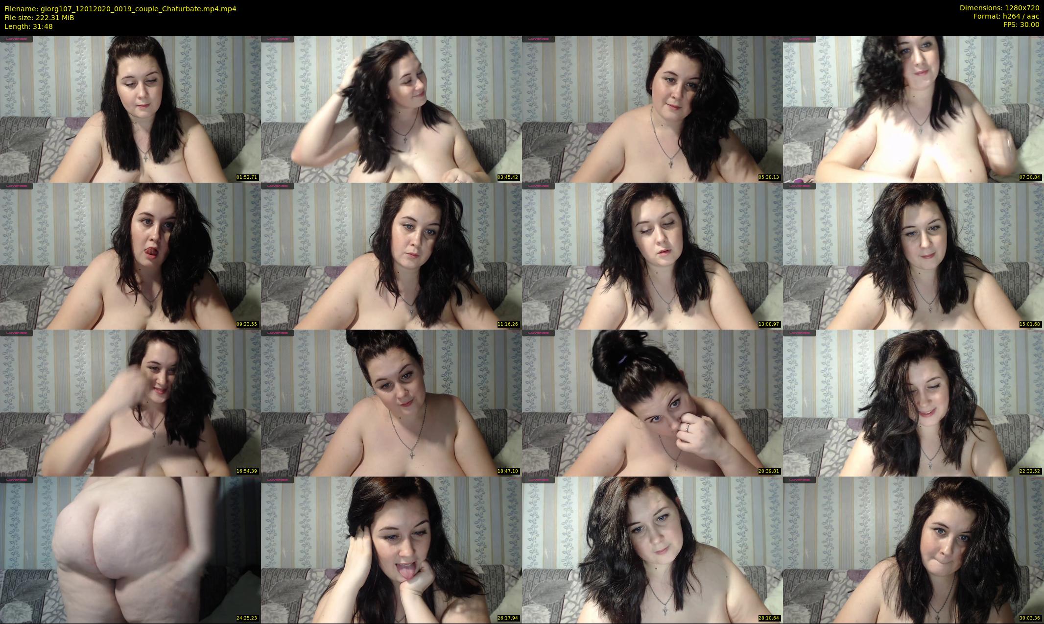 giorg107 — 32 minute Chaturbate couple cam show recording, 720p, Jan 12, 2020