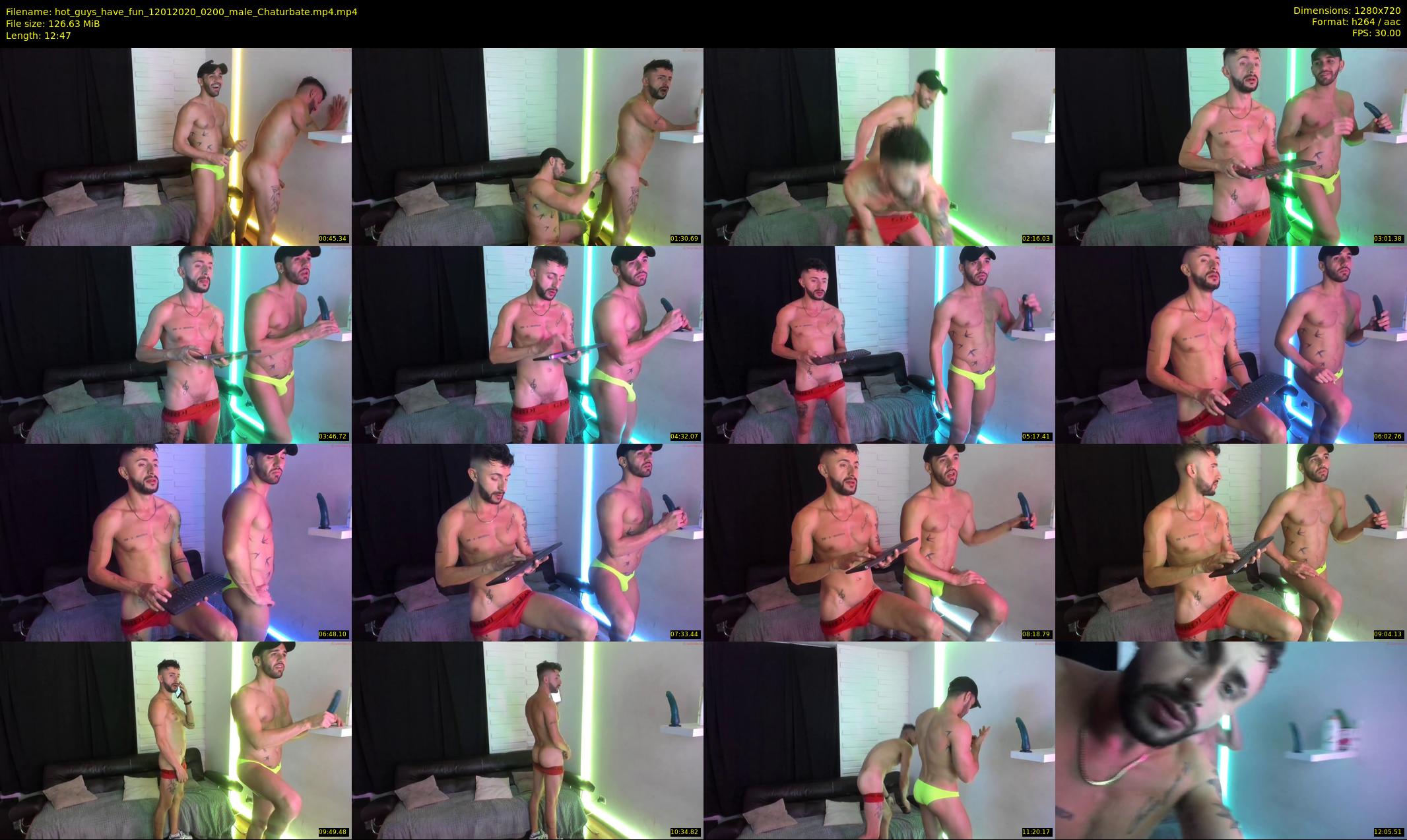 hot_guys_have_fun — 13 minute Chaturbate male cam show recording, 720p, Jan 12, 2020