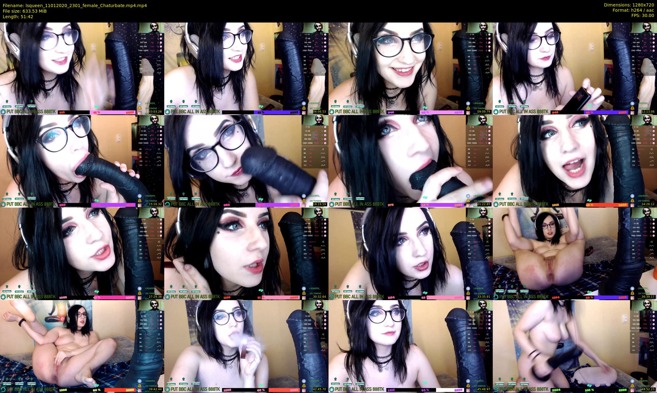 lsqueen — 52 minute Chaturbate female cam show recording, 720p, Jan 11, 2020