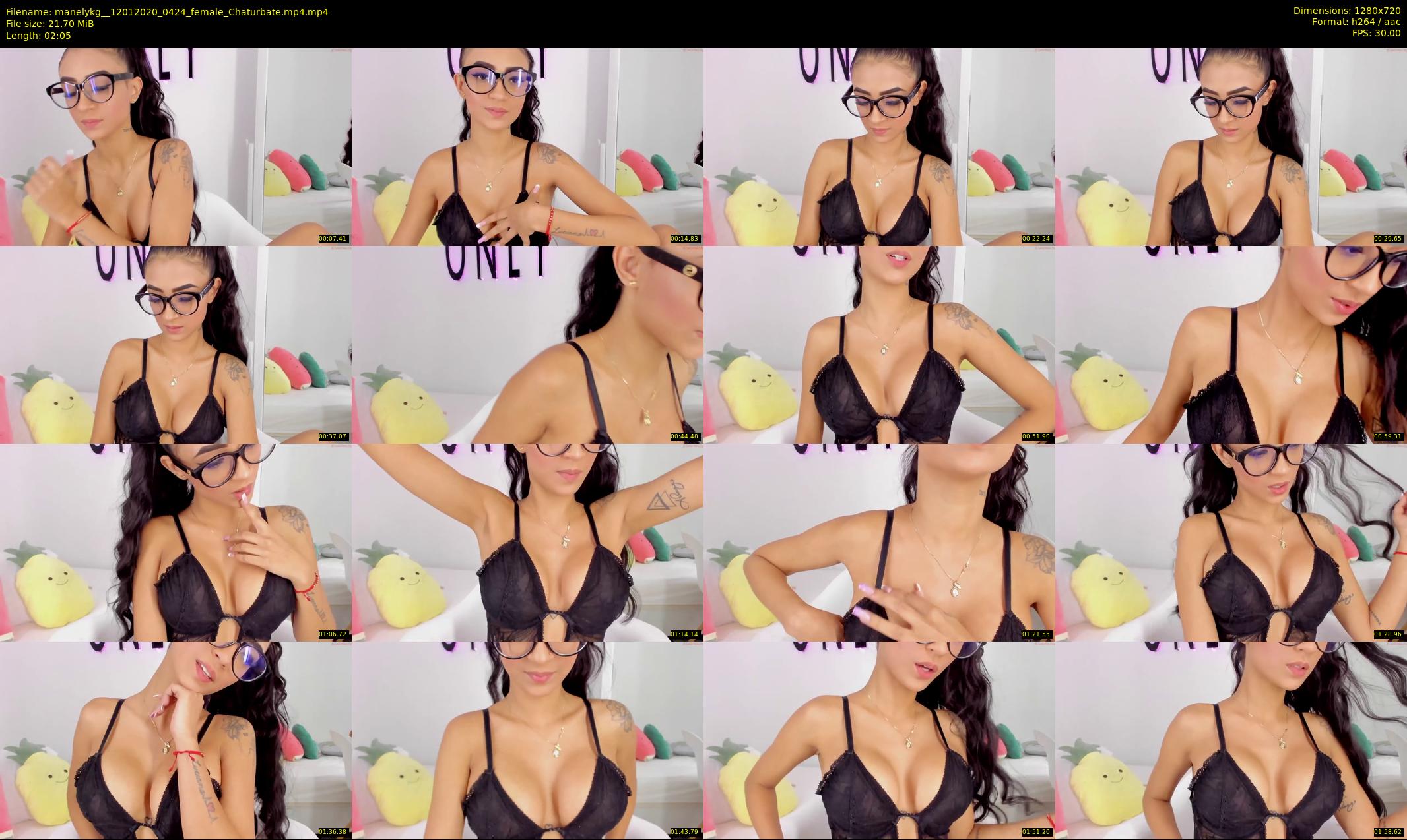 manelykg_ — 3 minute Chaturbate female cam show recording, 720p, Jan 12, 2020