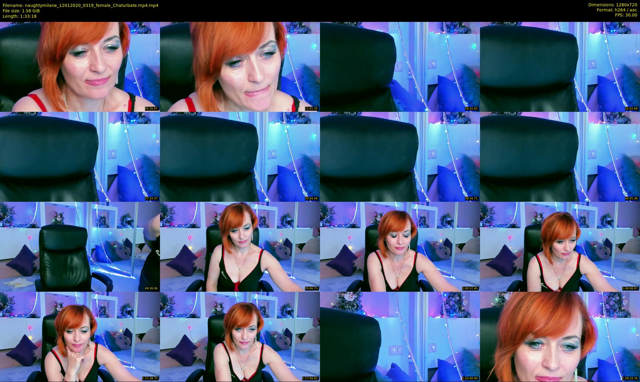 naughtymilane — 94 minute Chaturbate female cam show recording, 720p, Jan 12, 2020