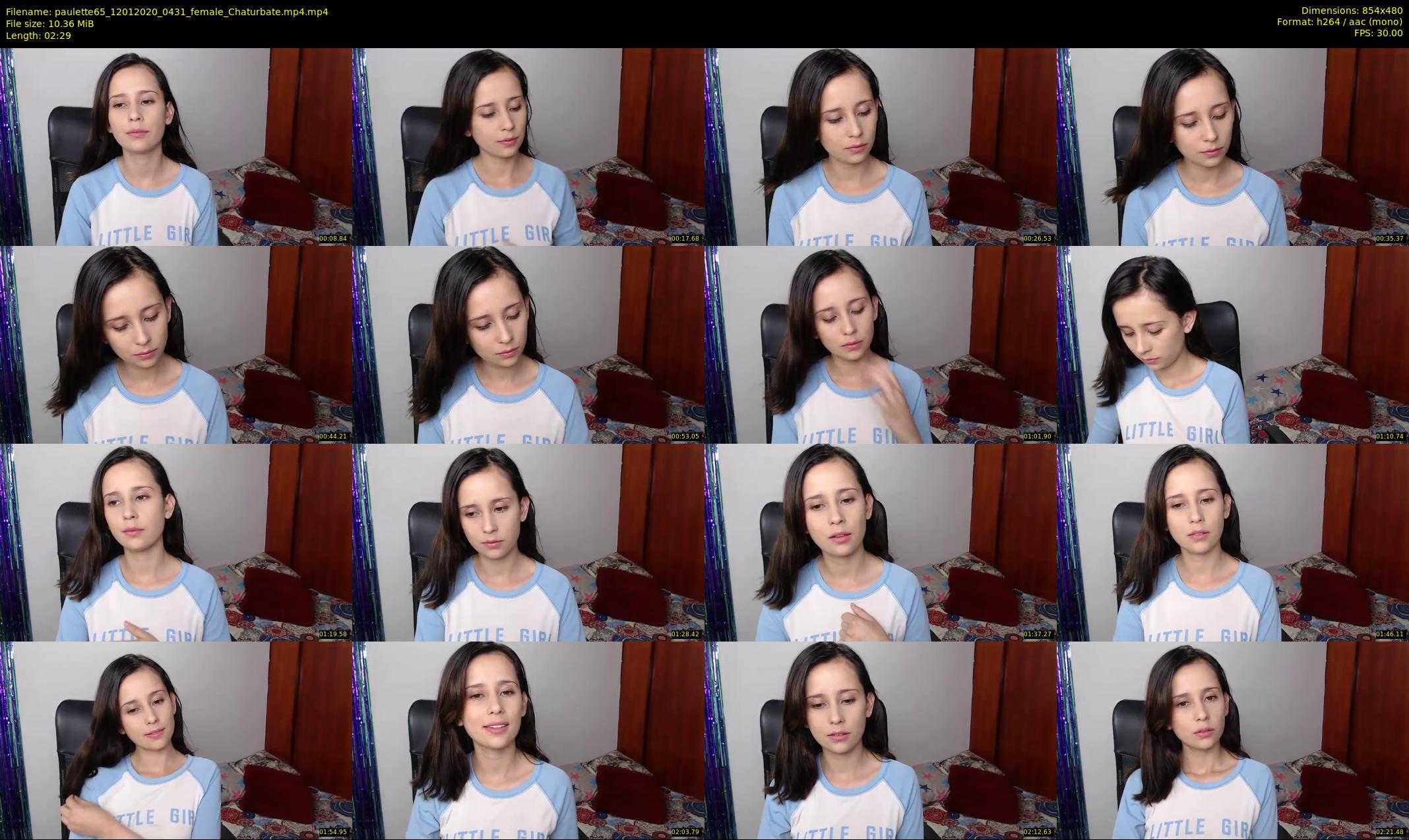 paulette65 — 3 minute Chaturbate female cam show recording, 480p, Jan 12, 2020