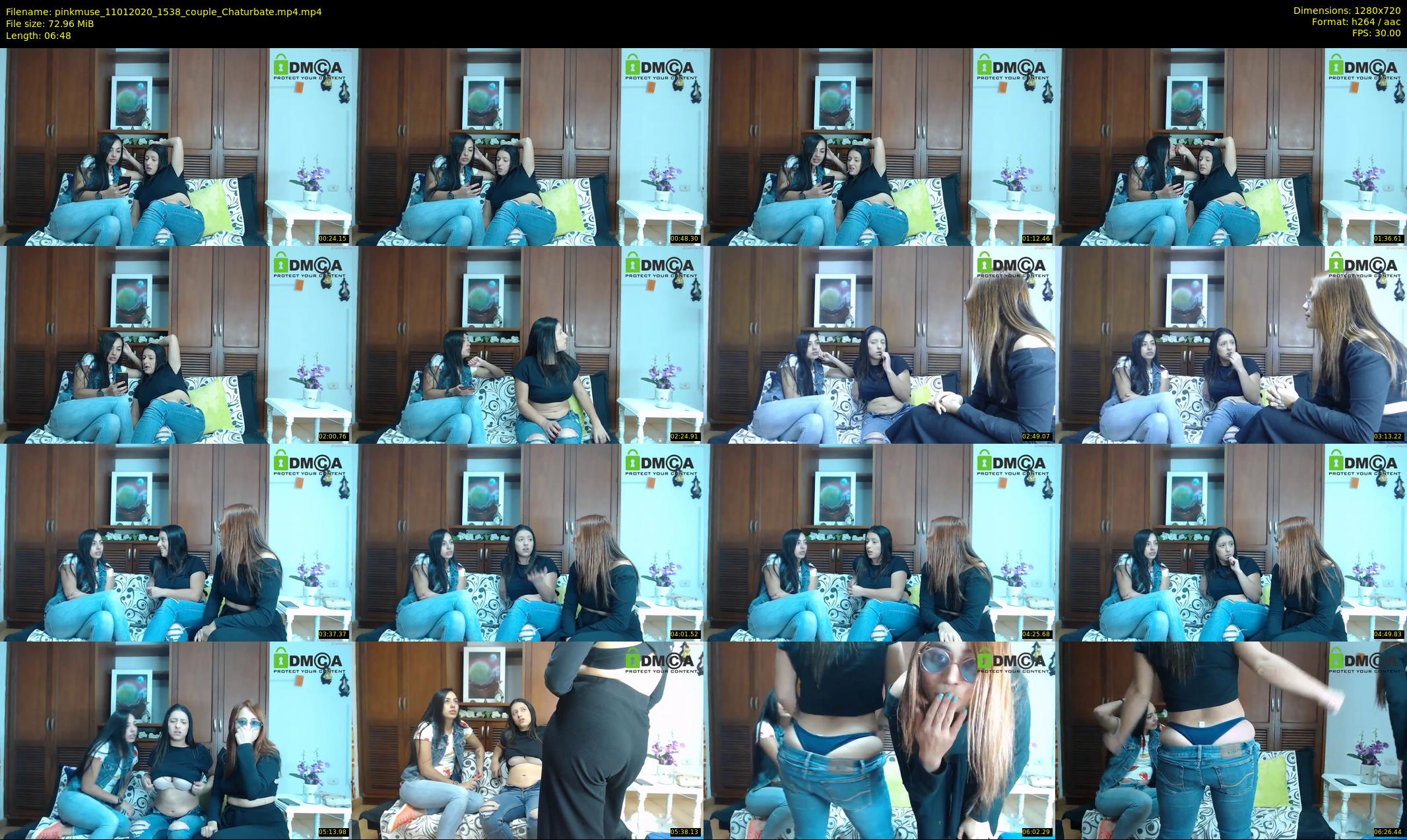 pinkmuse — 7 minute Chaturbate couple cam show recording, 720p, Jan 11, 2020