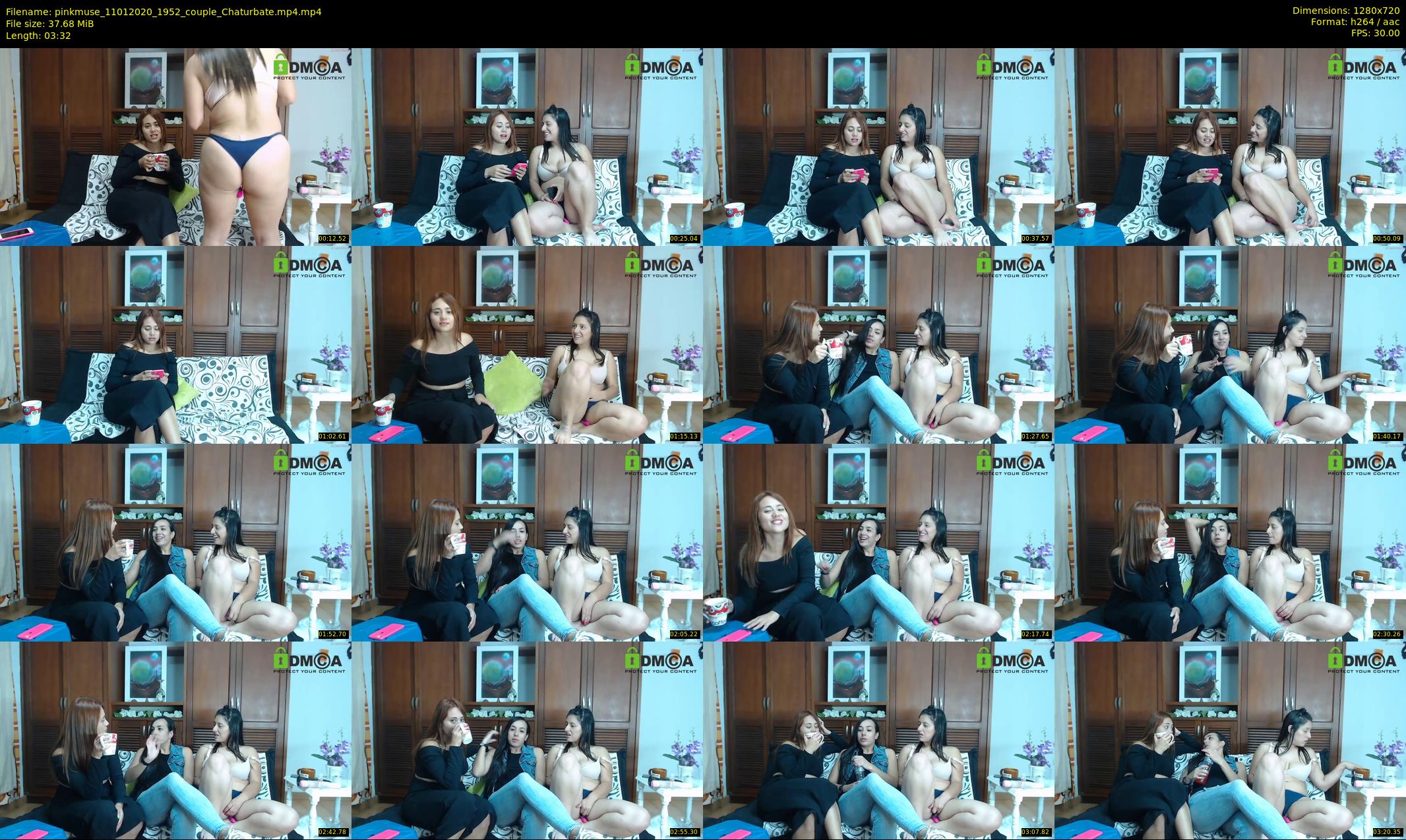 pinkmuse — 4 minute Chaturbate couple cam show recording, 720p, Jan 11, 2020
