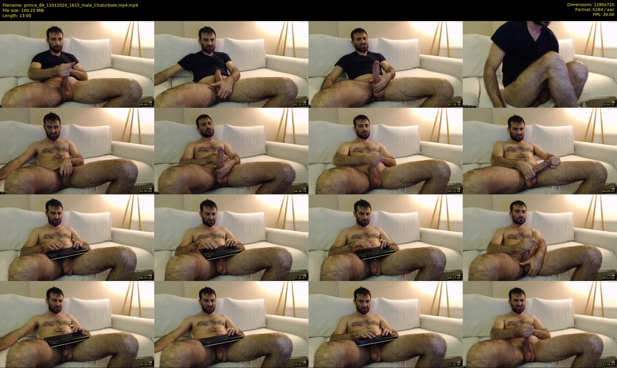 prince_89 — 13 minute Chaturbate male cam show recording, 720p, Jan 11, 2020