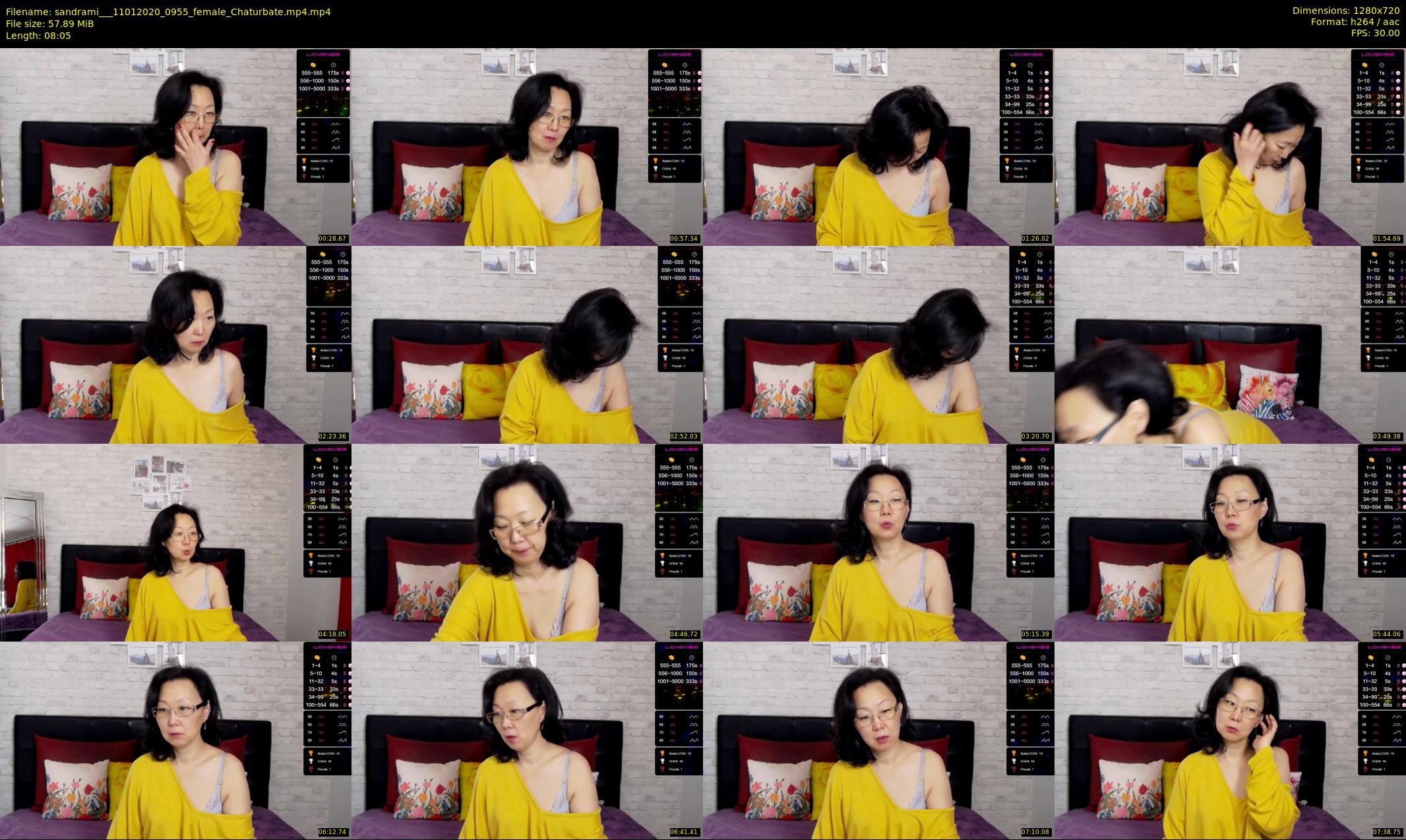 sandrami__ — 9 minute Chaturbate female cam show recording, 720p, Jan 11, 2020
