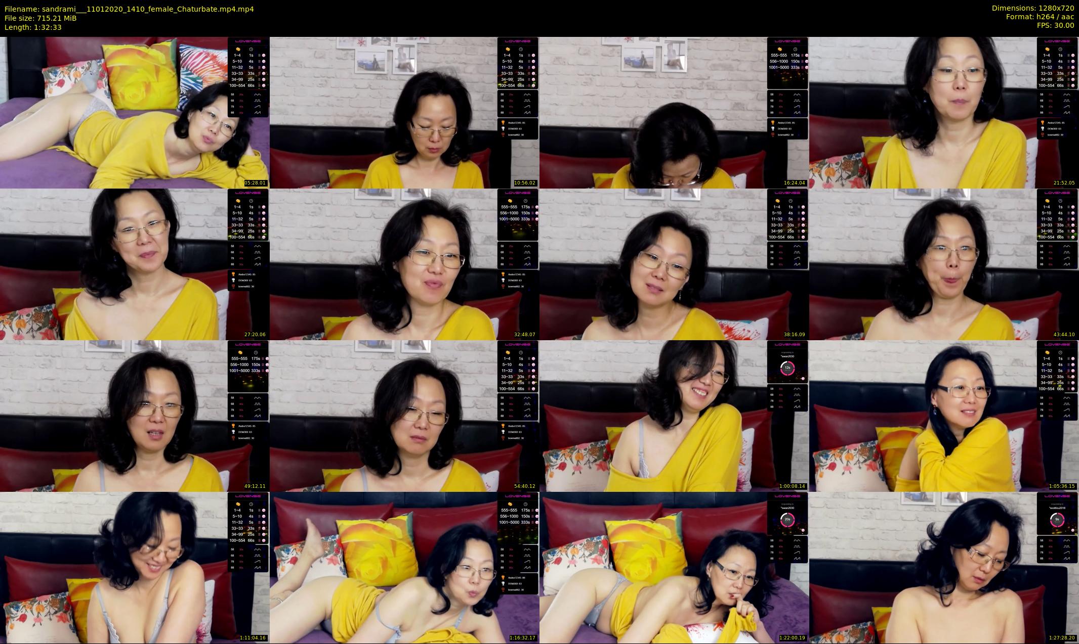 sandrami__ — 93 minute Chaturbate female cam show recording, 720p, Jan 11, 2020