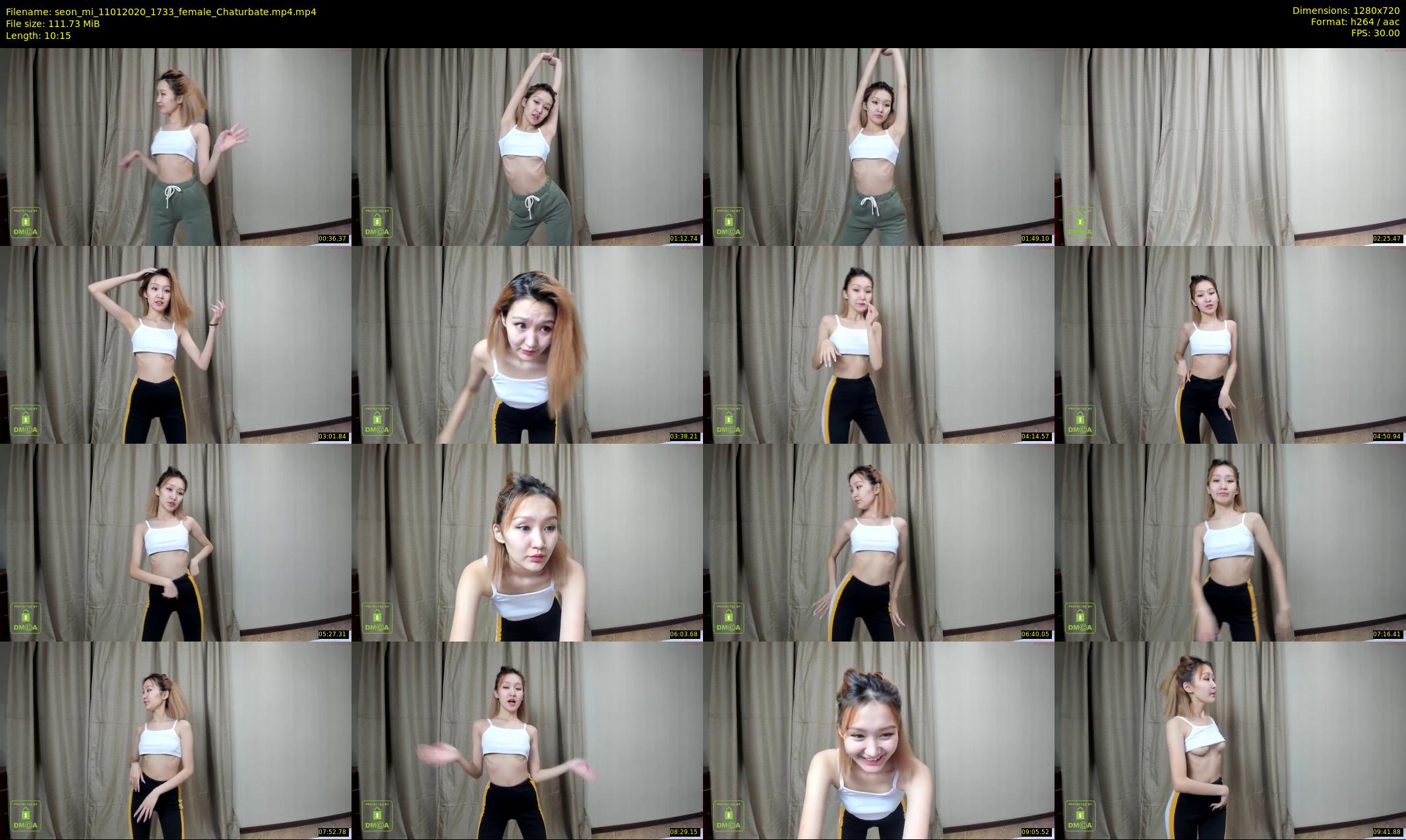 seon_mi — 11 minute Chaturbate female cam show recording, 720p, Jan 11, 2020