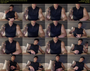 spartacozz — 109 minute Chaturbate male cam show recording, 480p, Jan 12, 2020