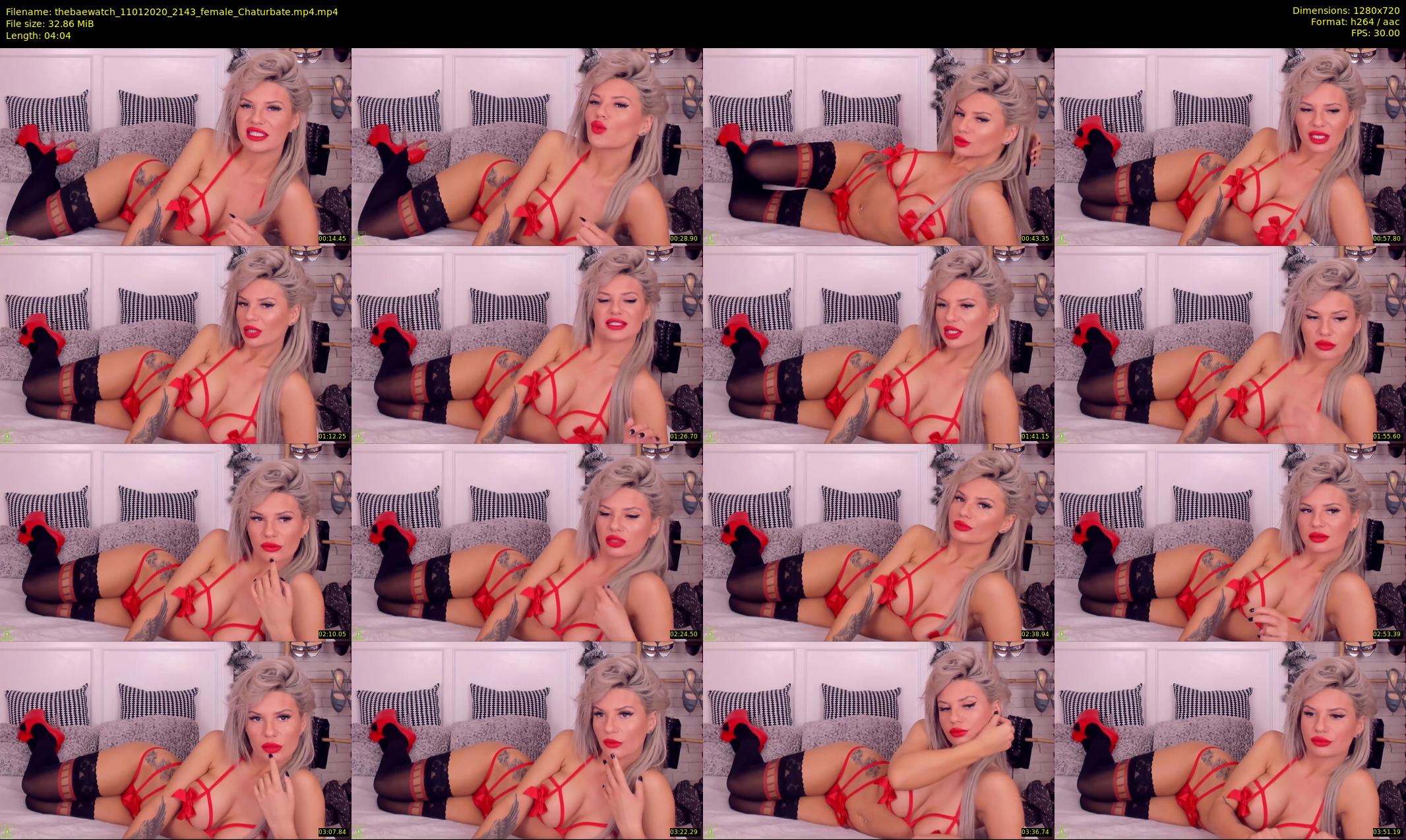 thebaewatch — 5 minute Chaturbate female cam show recording, 720p, Jan 11, 2020