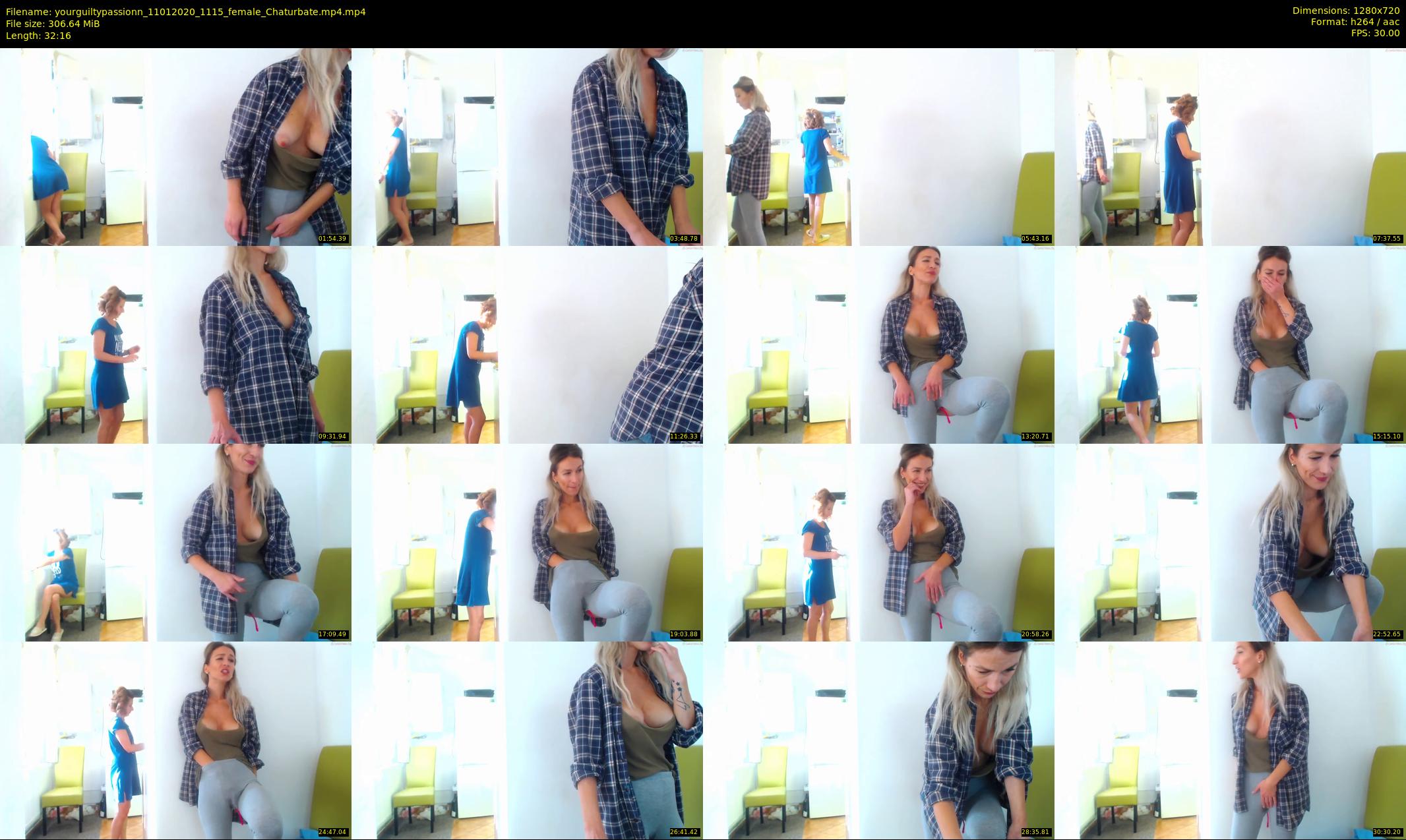 yourguiltypassionn — 33 minute Chaturbate female cam show recording, 720p, Jan 11, 2020