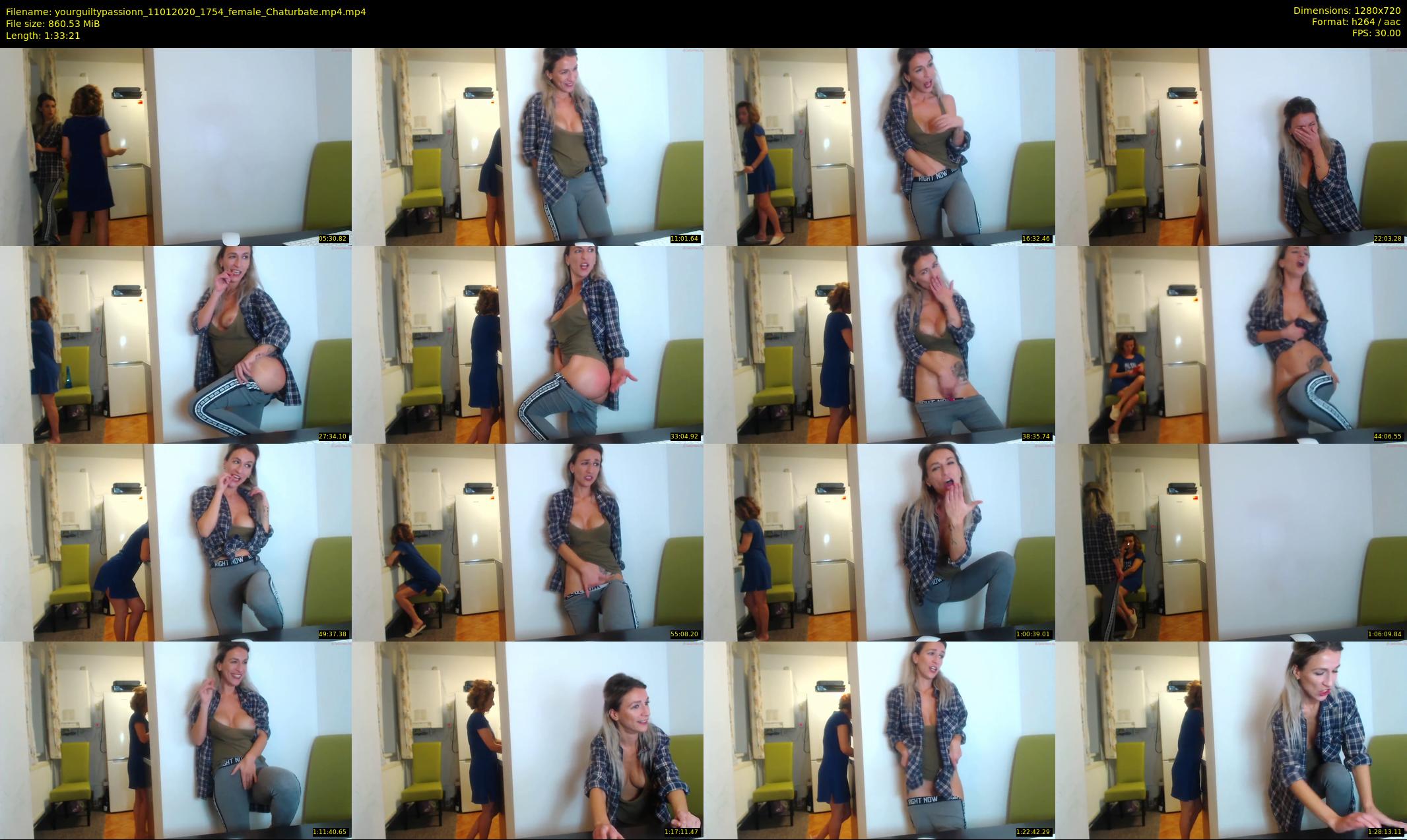 yourguiltypassionn — 94 minute Chaturbate female cam show recording, 720p, Jan 11, 2020
