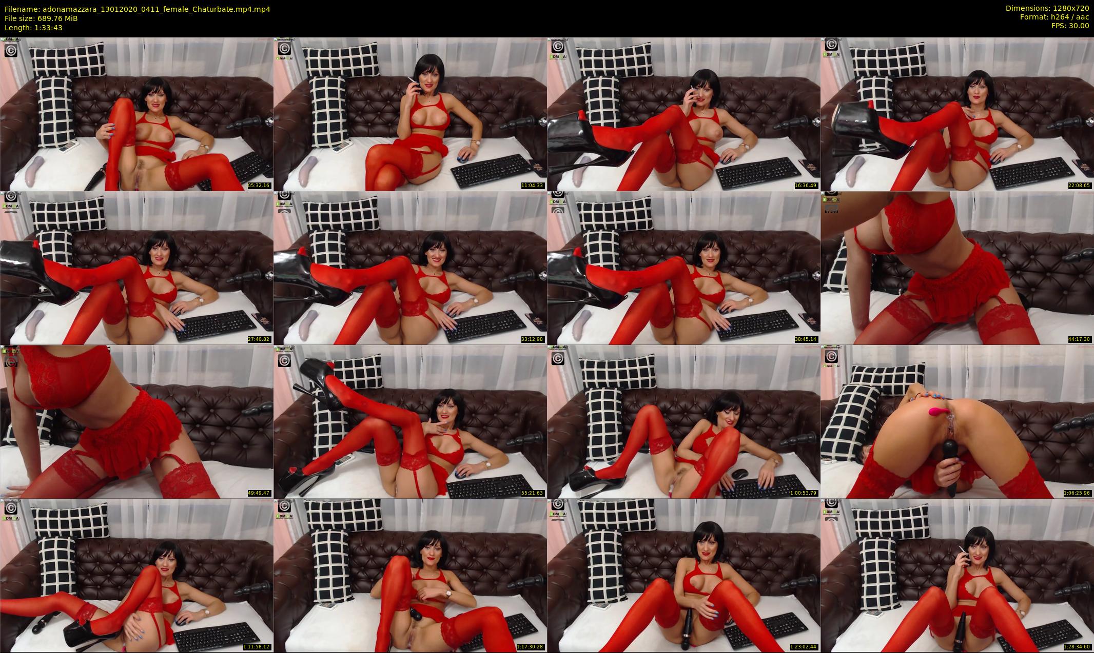 adonamazzara — 94 minute Chaturbate female cam show recording, 720p, Jan 13, 2020