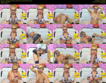 agatafox — 67 minute Chaturbate female cam show recording, 480p, Jan 12, 2020