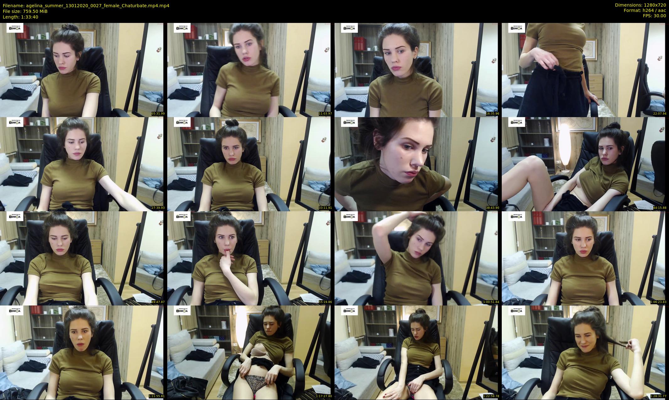agelina_summer — 94 minute Chaturbate female cam show recording, 720p, Jan 13, 2020